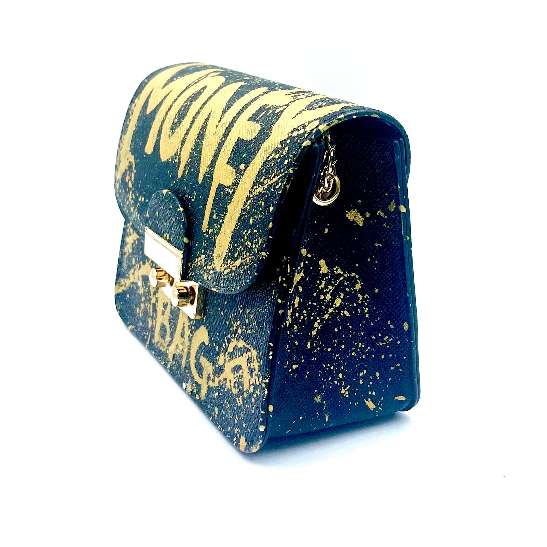 Anca Barbu Carolina Black Money Bag