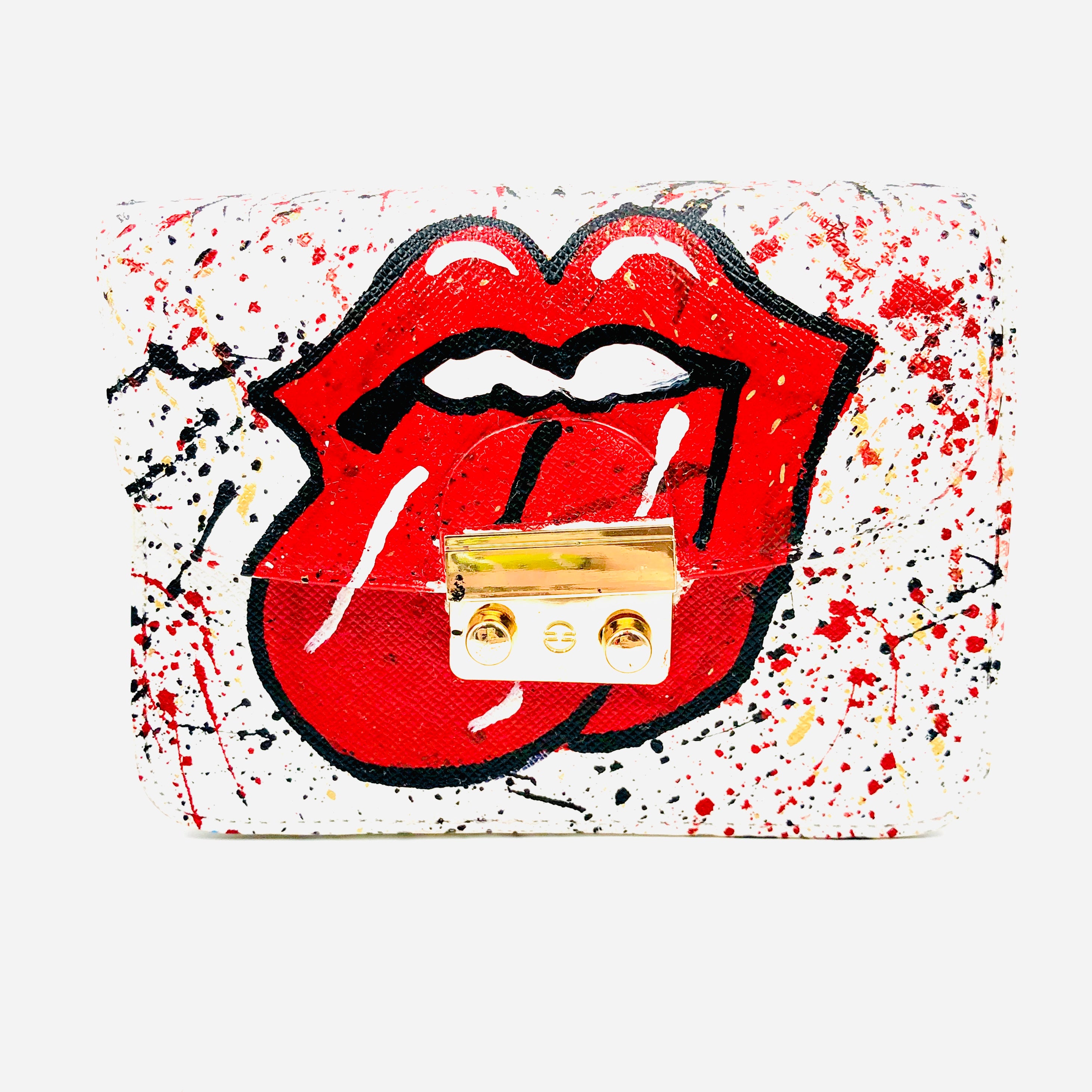 Anca Barbu Carolina White Red Tongue