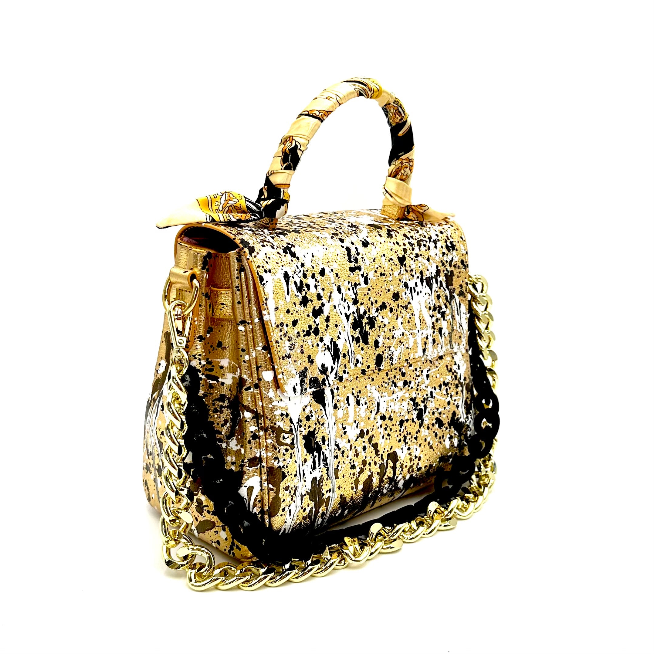 Anca Barbu Vicky Bag, Splashes, Metallic
