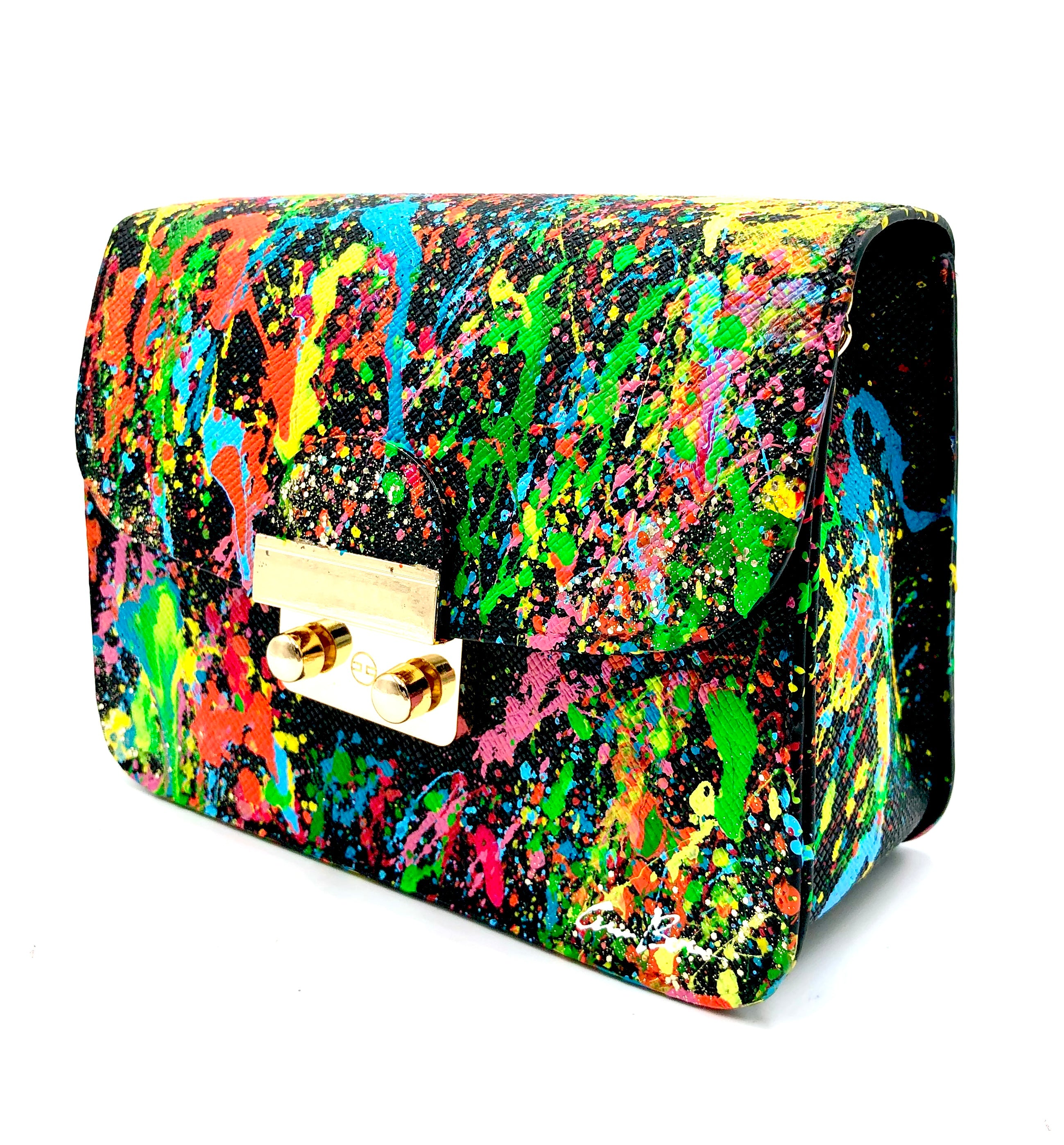 Anca Barbu Carolina Black Bright Splashes