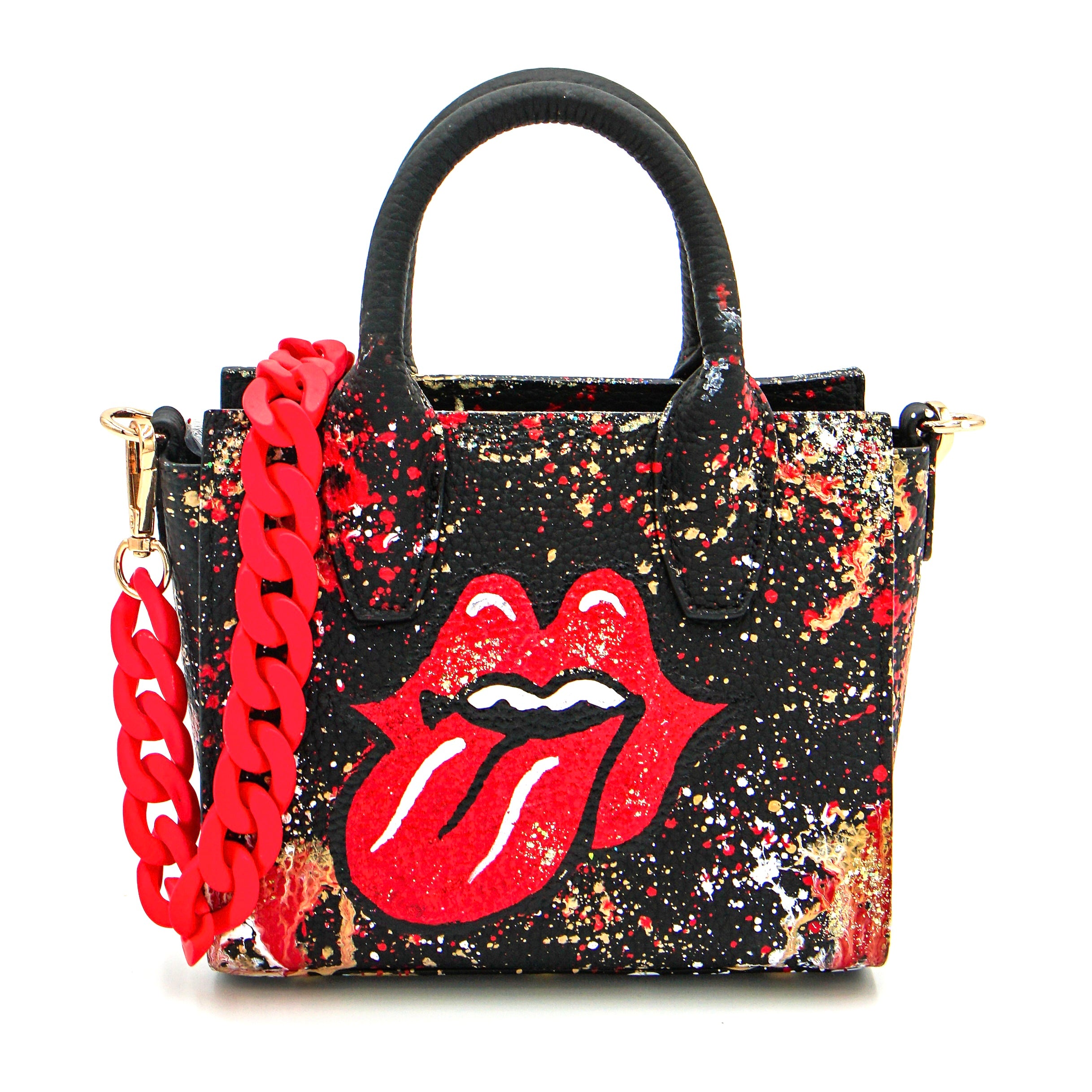 Anca Barbu Camila Bag, Red Tongue