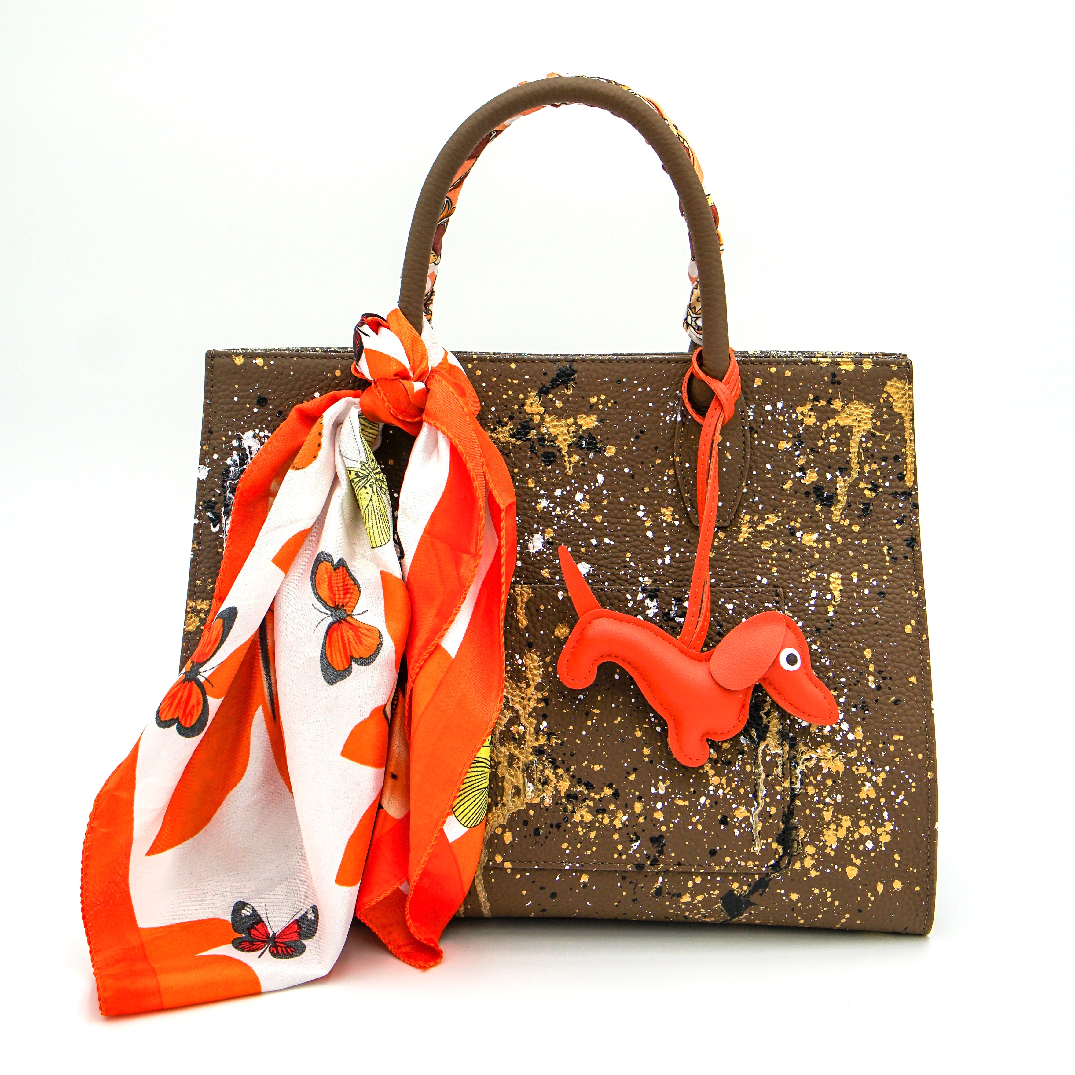 Anca Barbu Sophia Bag, Butterfly, Gold