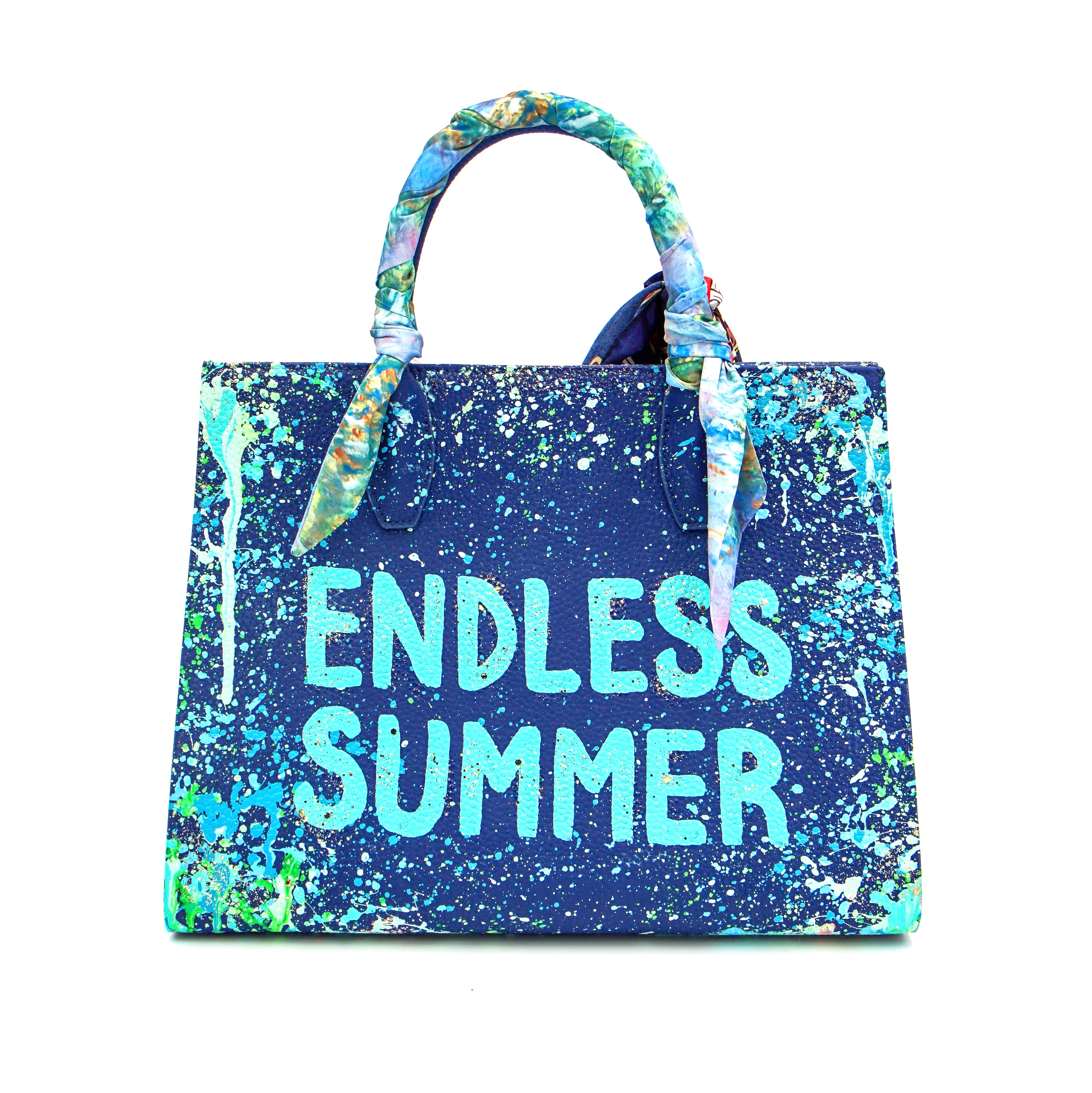 Anca Barbu Sophia Bag, Endless Summer, Turquoise