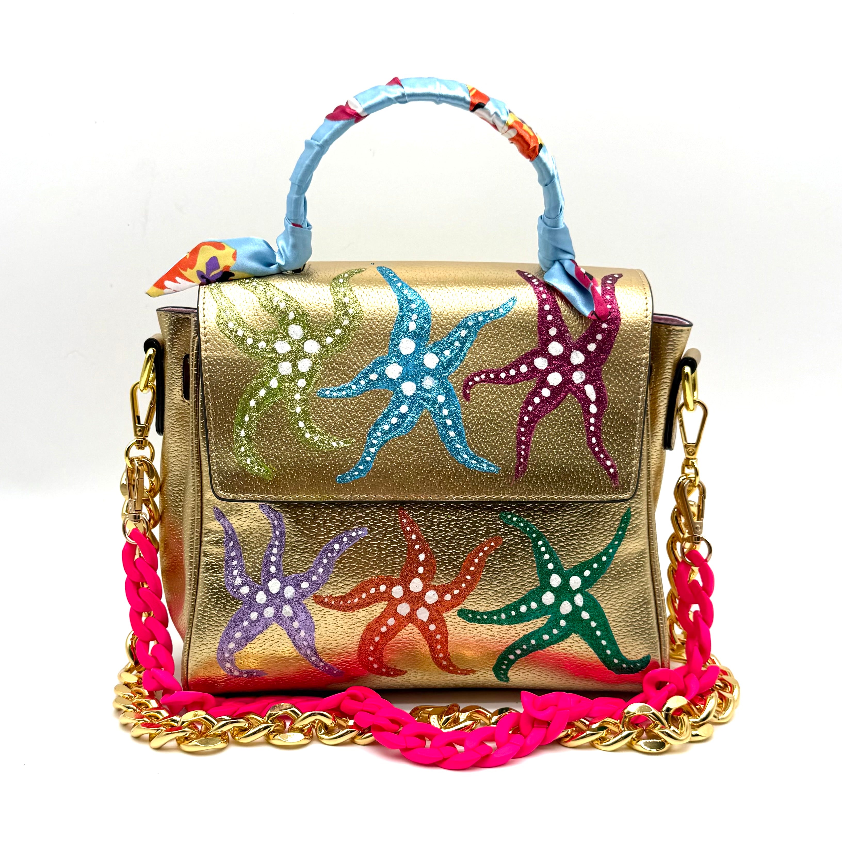 Anca Barbu Vicky Bag, Rainbow Starfish