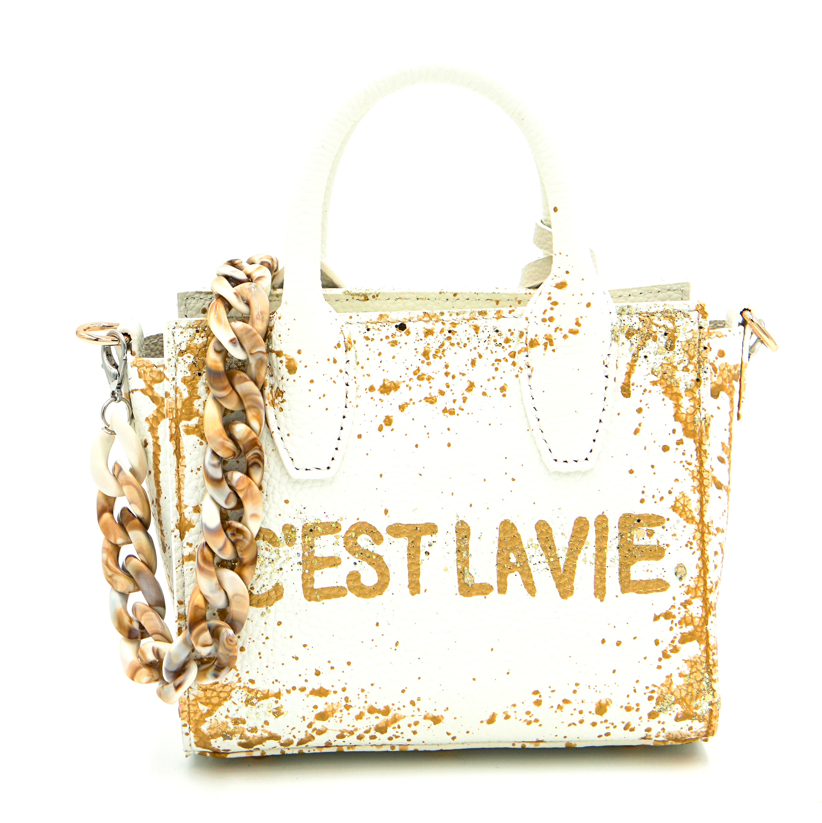 Anca Barbu Camila Bag, C'est La Vie, Gold