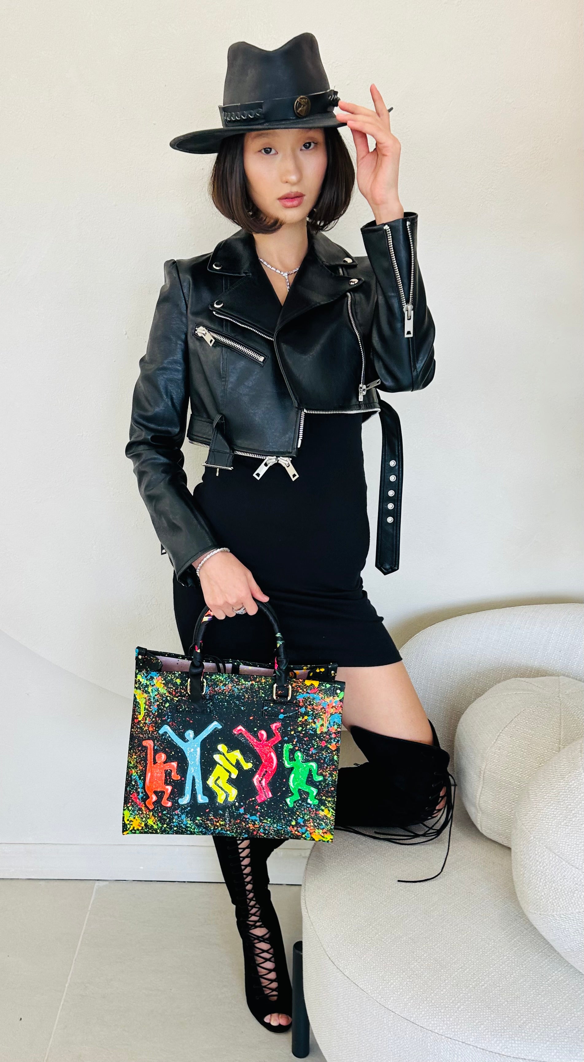 Anca Barbu Nicole Bag, Dancers, Bright