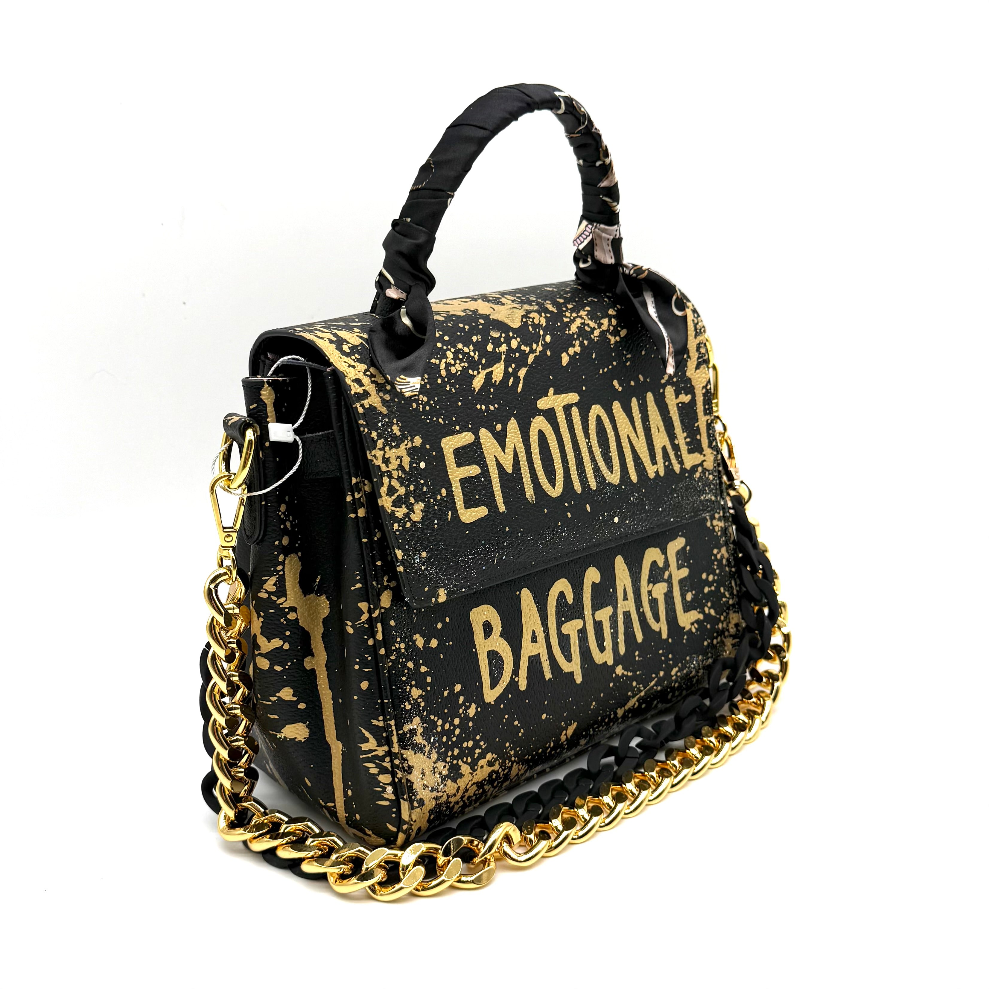 Anca Barbu Vicky Bag, Emotional Baggage, Gold