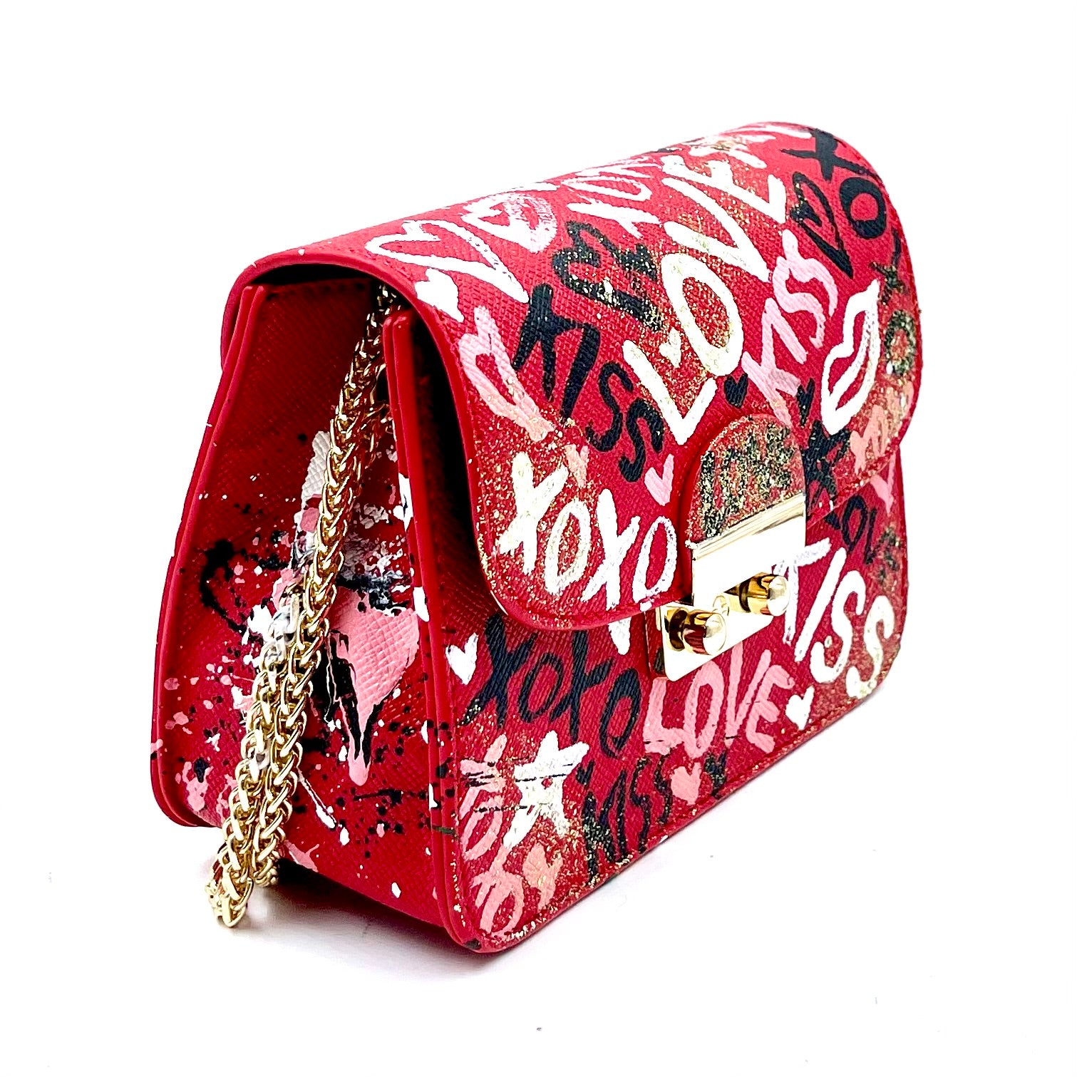 Anca Barbu Carolina Bag, Love Graffiti