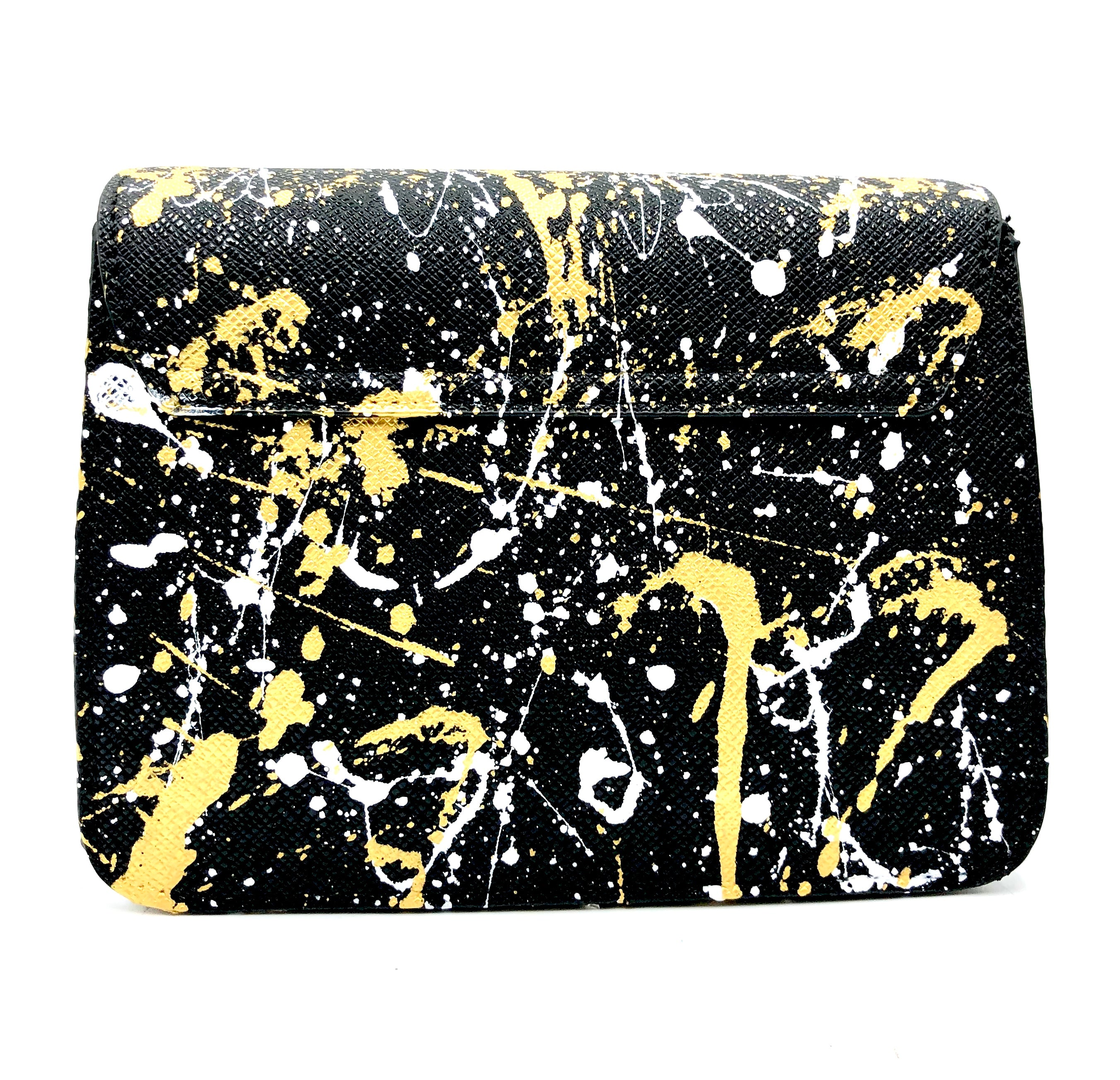 Anca Barbu Carolina Black Metallic Splashes