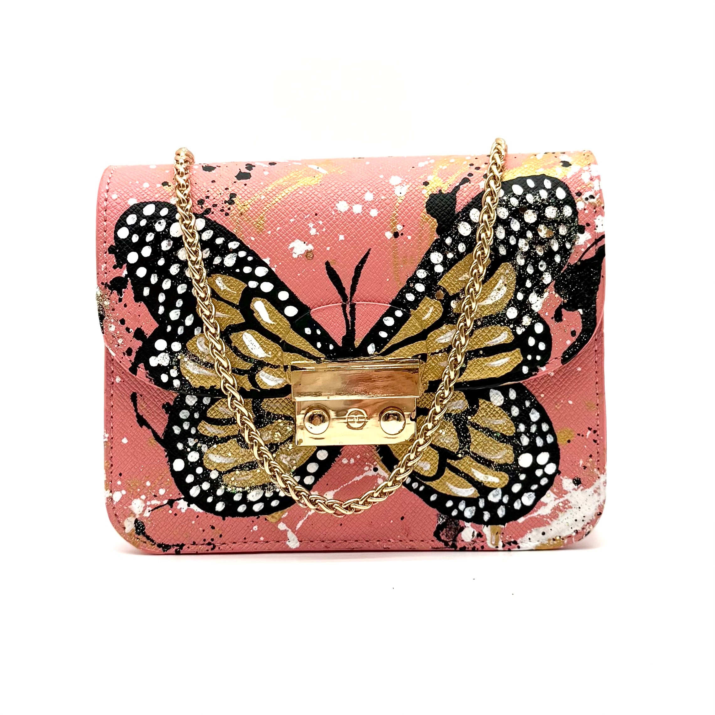 Anca Barbu Carolina Bag, Butterfly, Gold