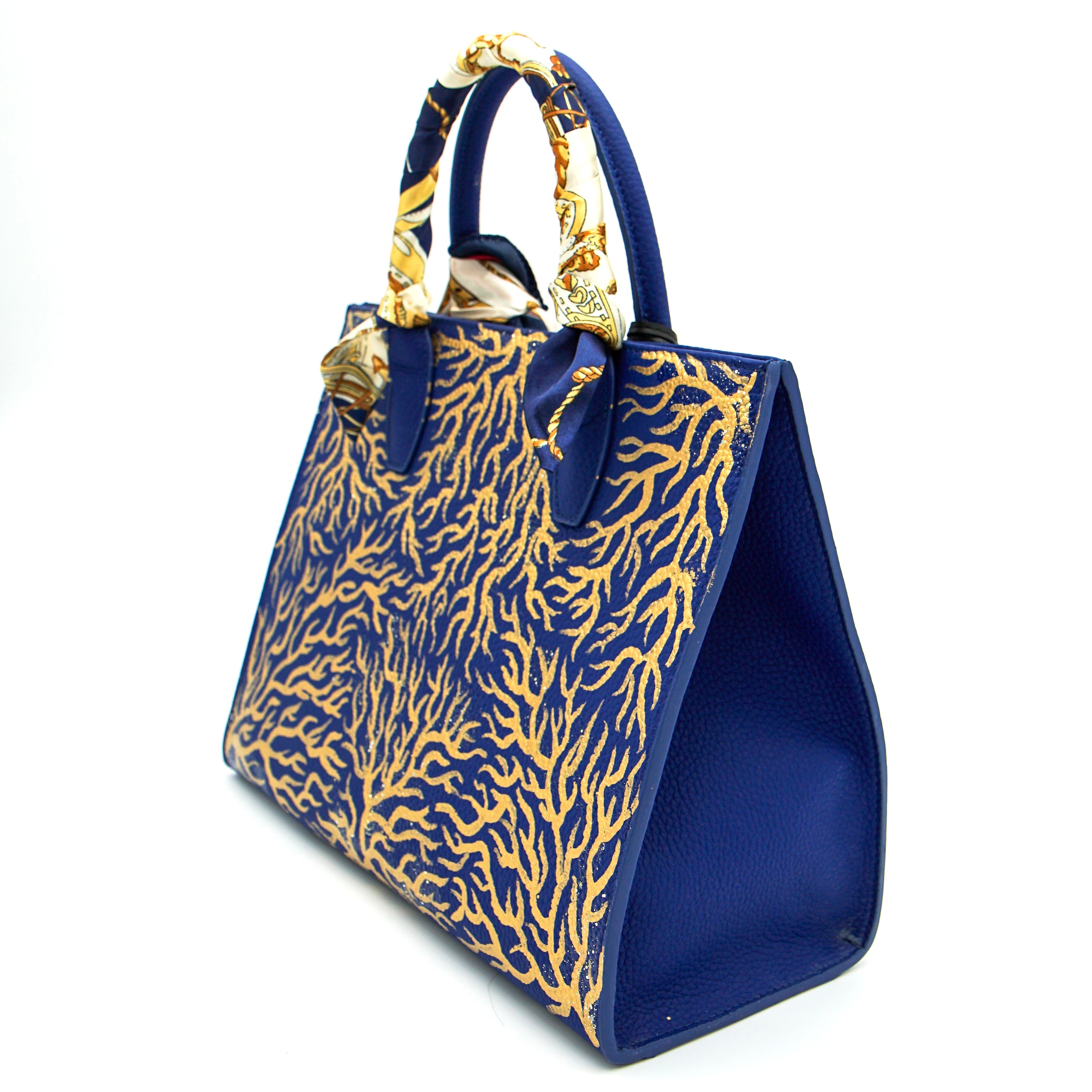 Anca Barbu Sophia Bag, Coral Reef, Gold