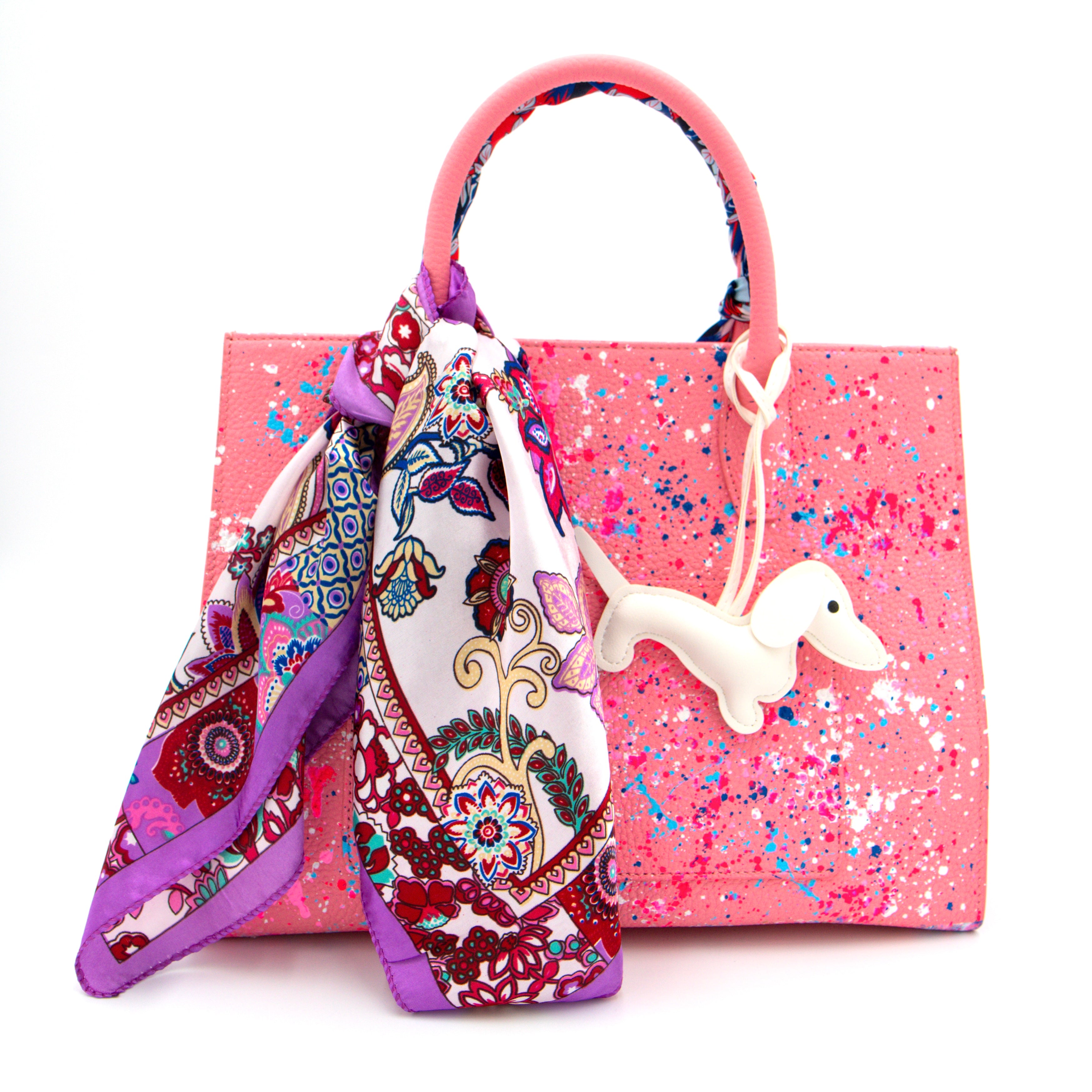 Anca Barbu Sophia Bag, Coral Reef, Blue
