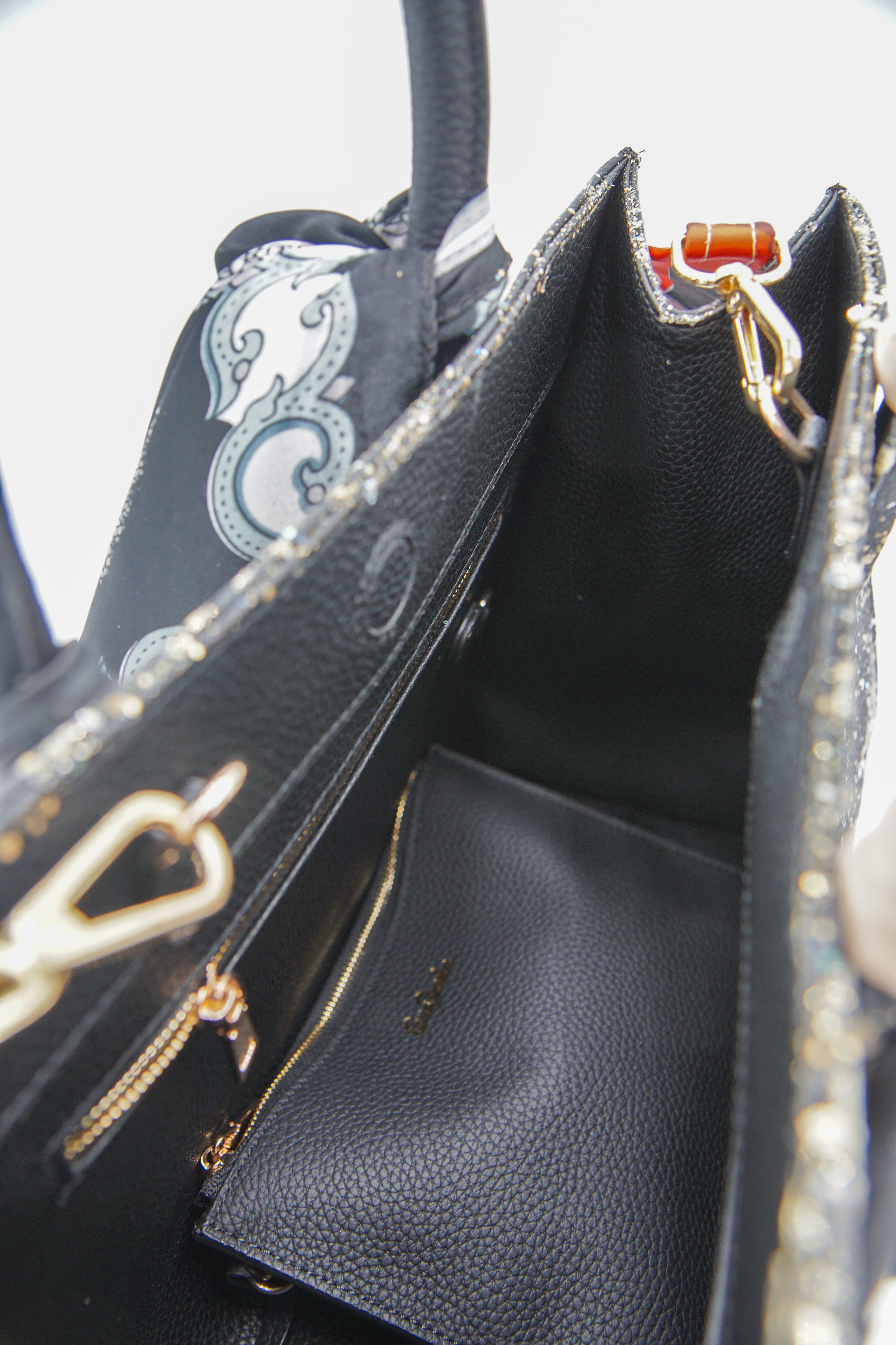 Anca Barbu Sophia Bag, Gold Tongue