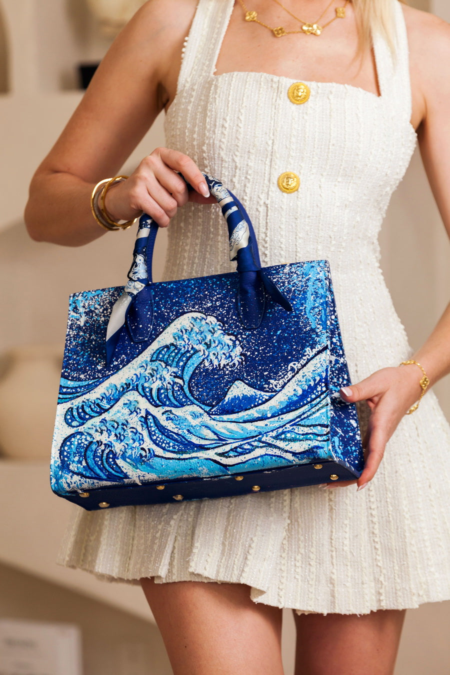 Anca Barbu Sophia Bag, Wave
