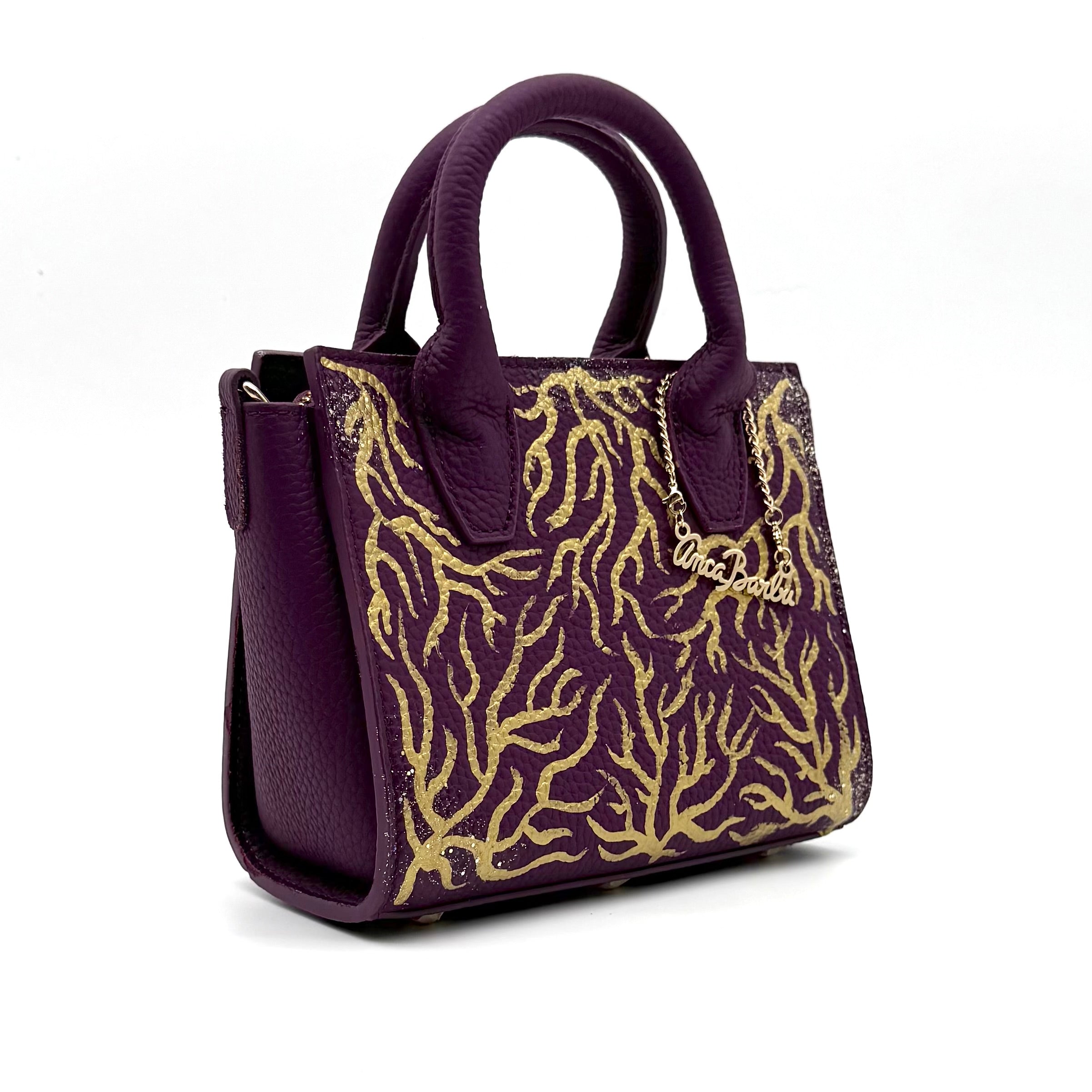 Anca Barbu Camila Purple “Gold Coral”