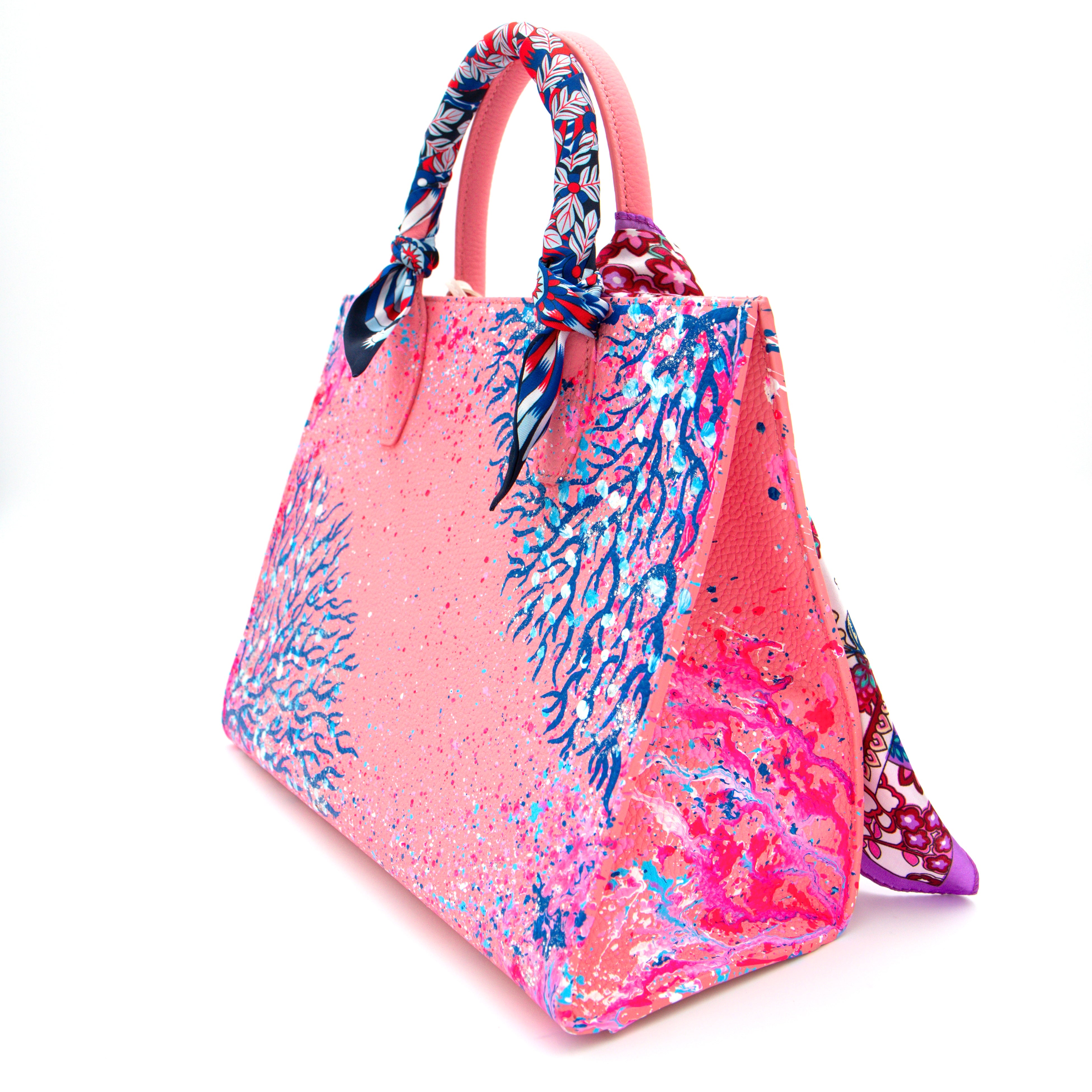 Anca Barbu Sophia Bag, Coral Reef, Blue