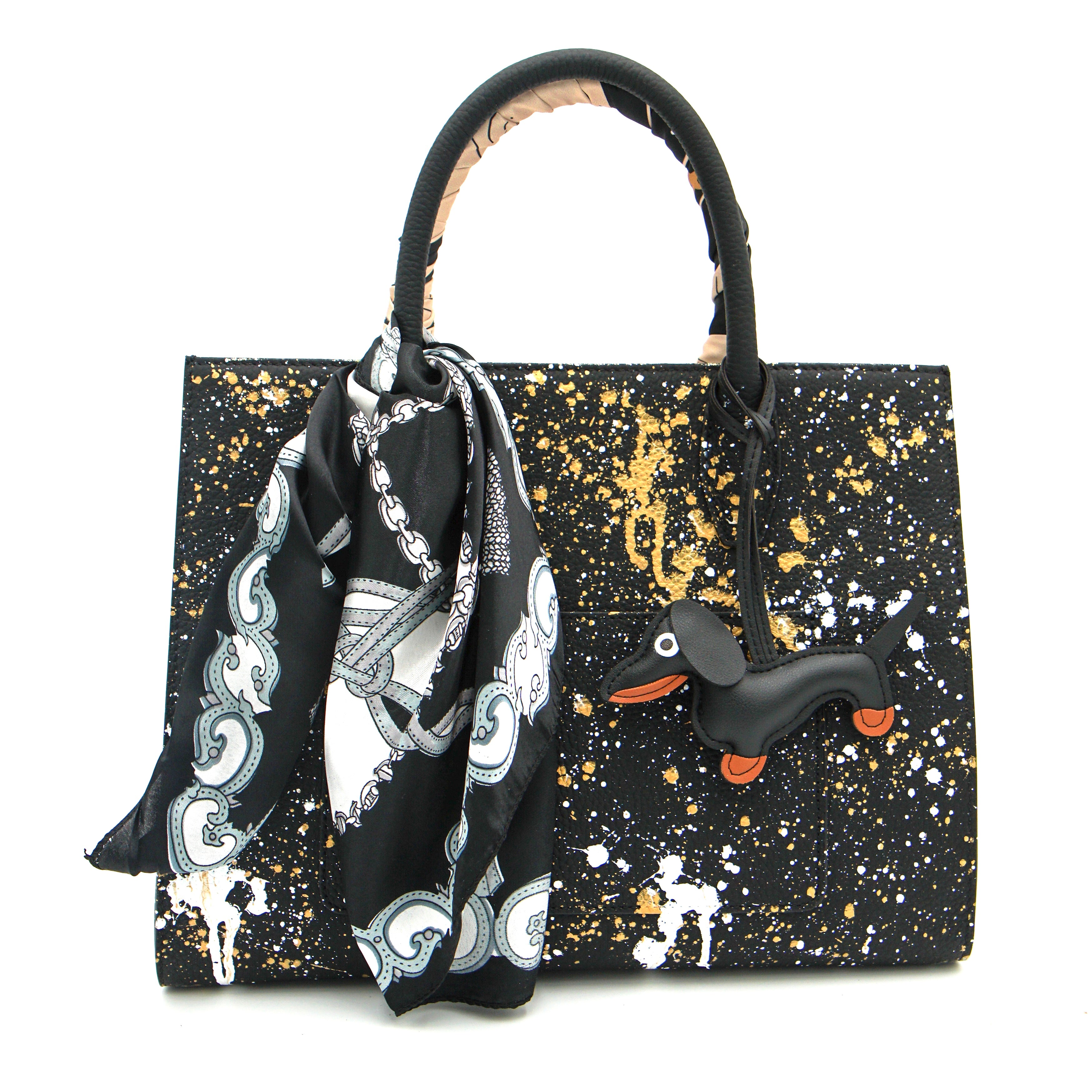 Anca Barbu Sophia Bag, Gold Tongue