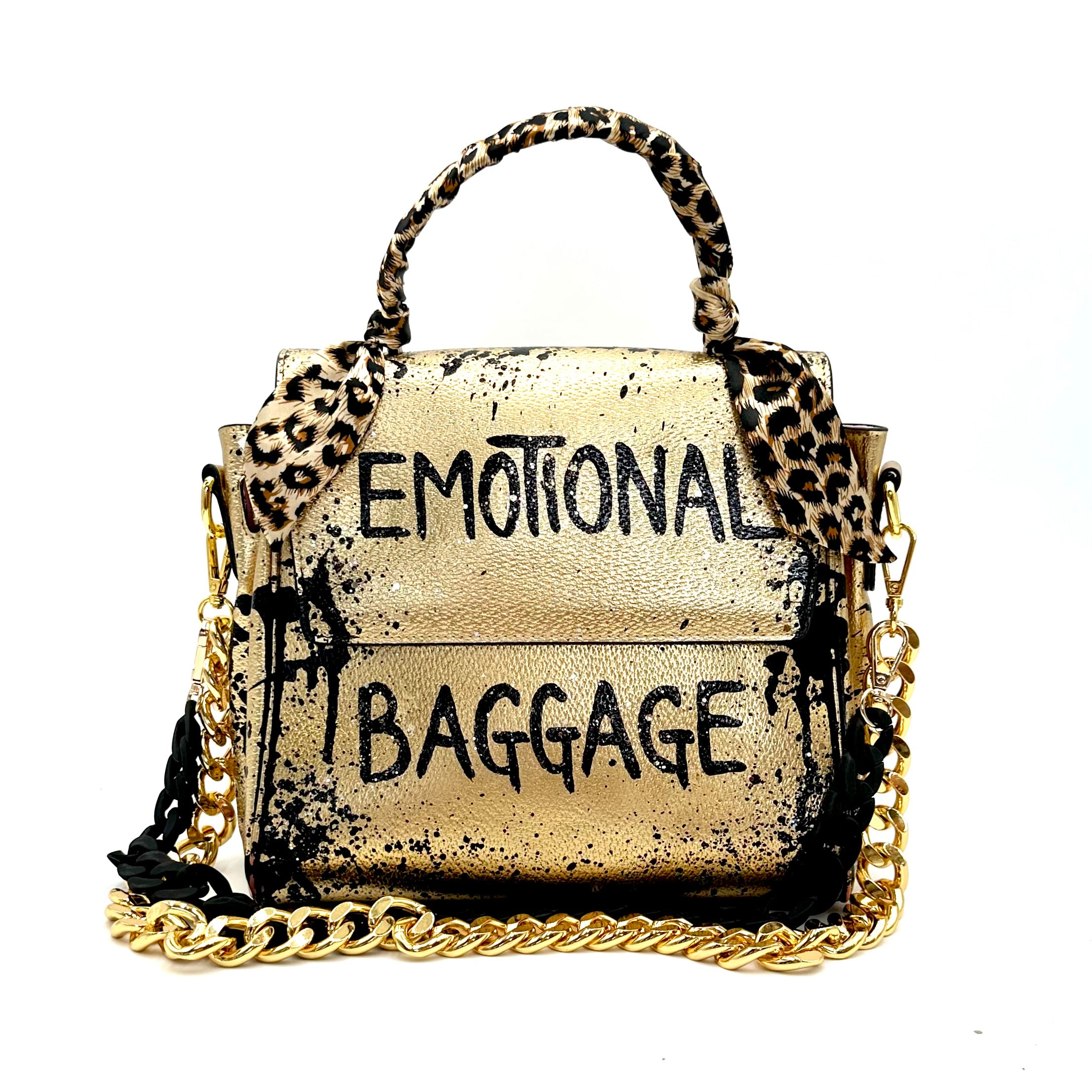 Anca Barbu Vicky Bag, Emotional Baggage, Metallic