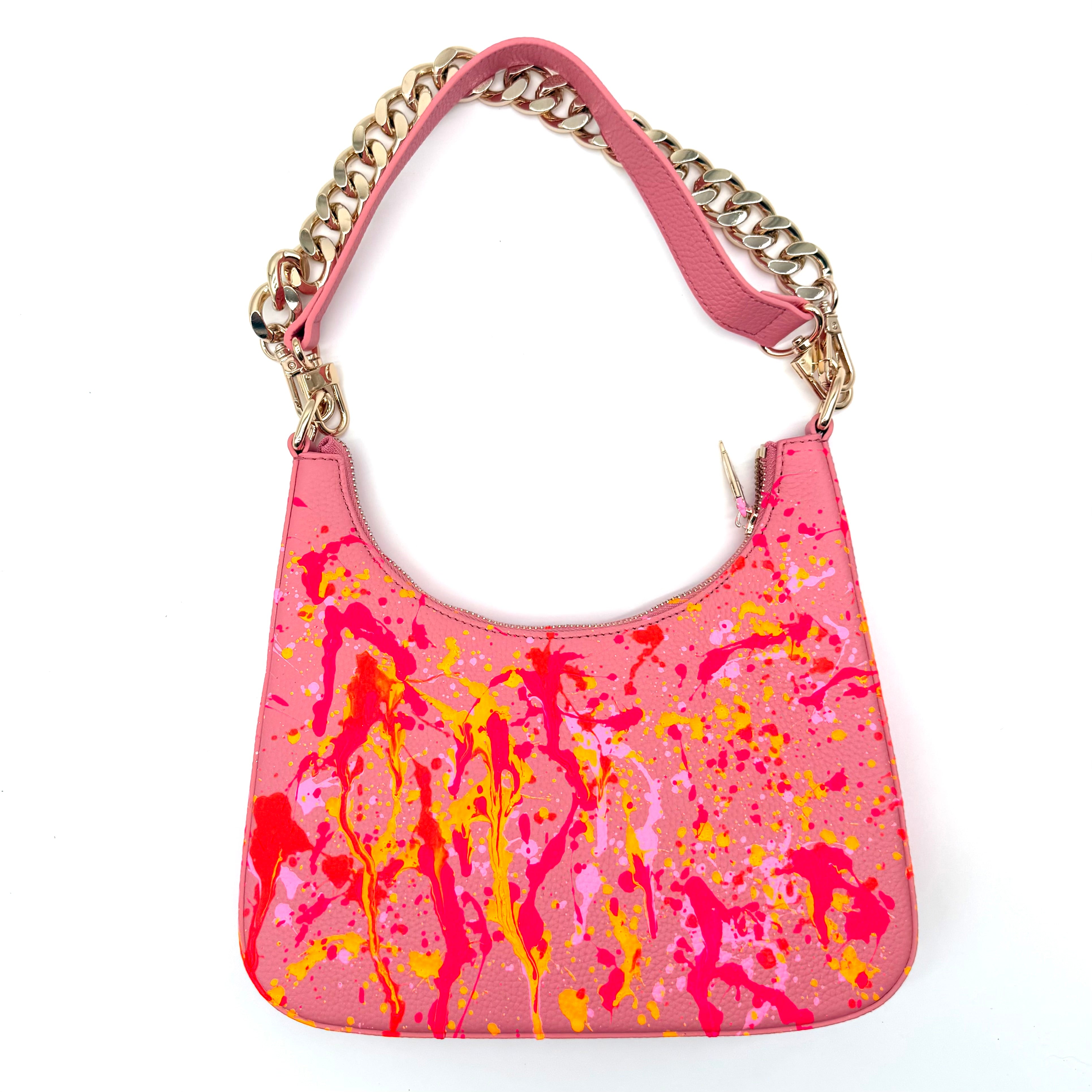 Anca Barbu Mika Pink “Orange and pink splashes”