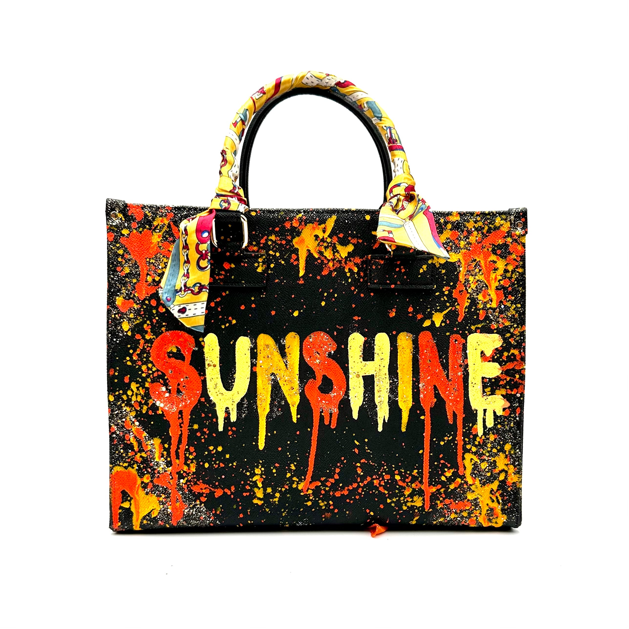 Anca Barbu Nicole Black Bag, Sunshine