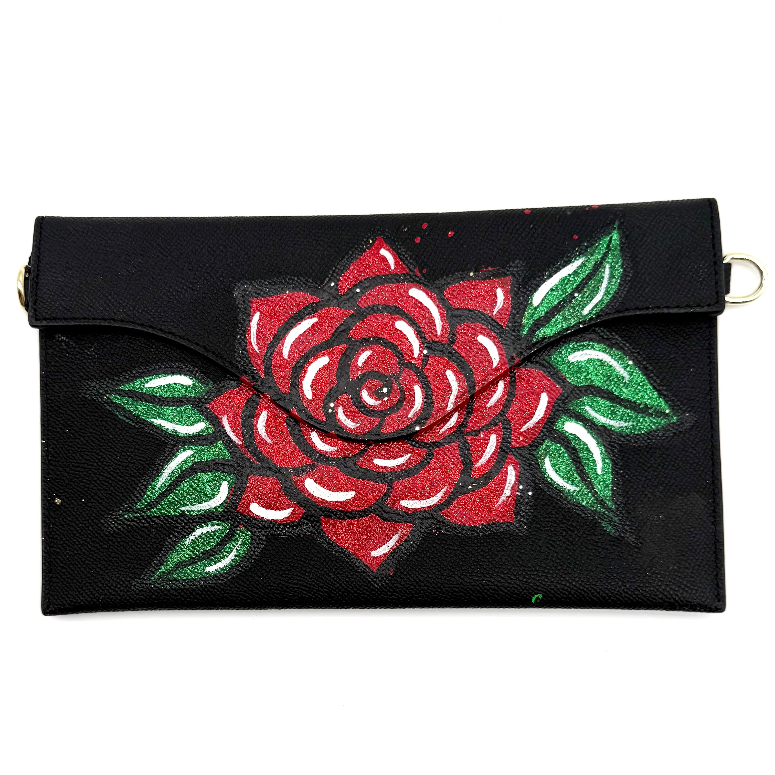 Anca Barbu Sabrina Black “Red Rose”