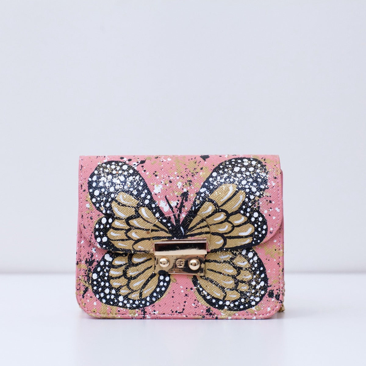 Anca Barbu Carolina Bag, Butterfly, Gold