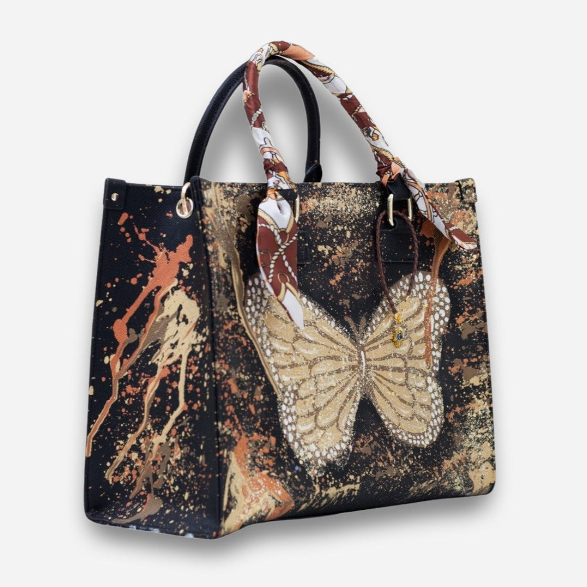 Anca Barbu Nicole Bag, Butterfly, Gold