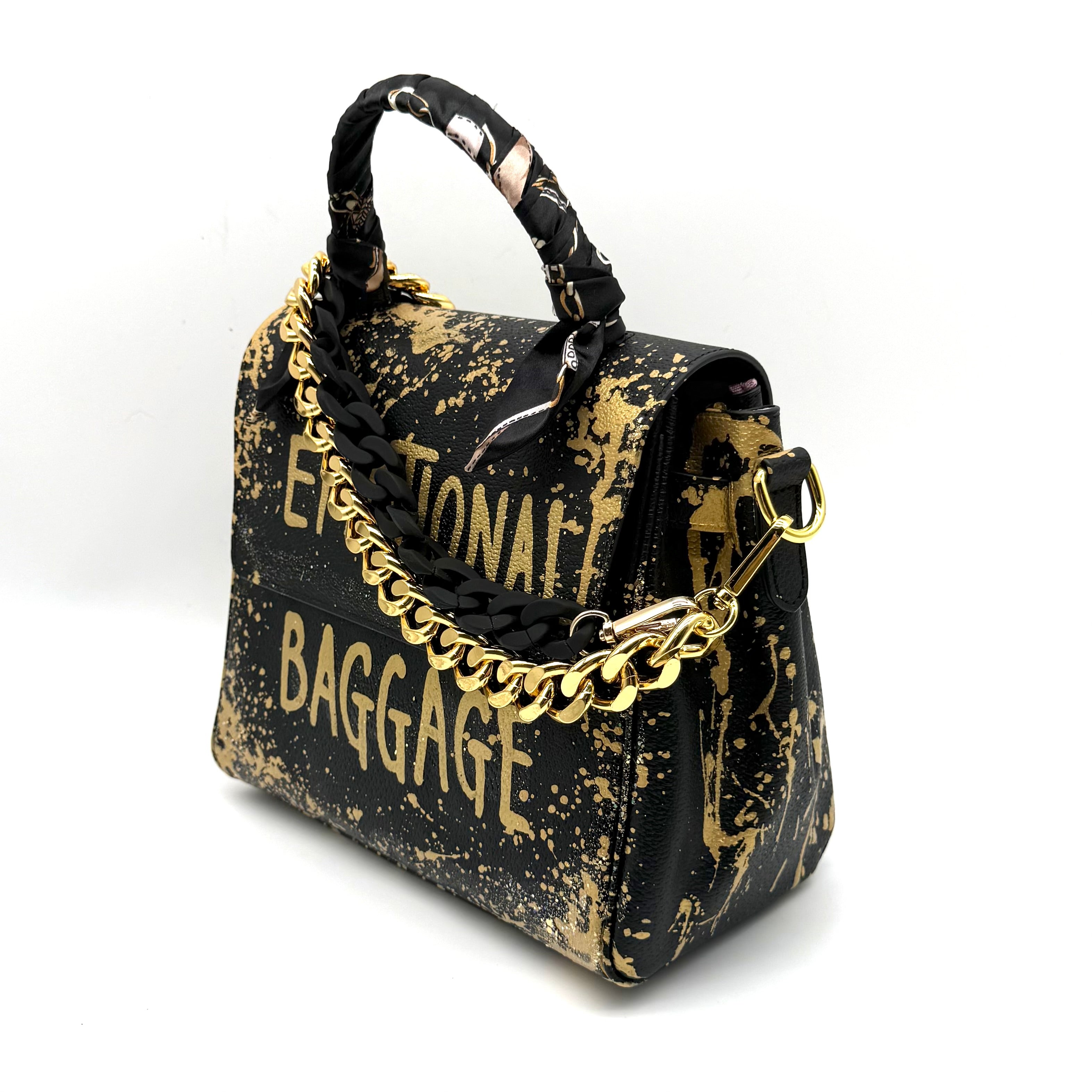 Anca Barbu Vicky Bag, Emotional Baggage, Gold