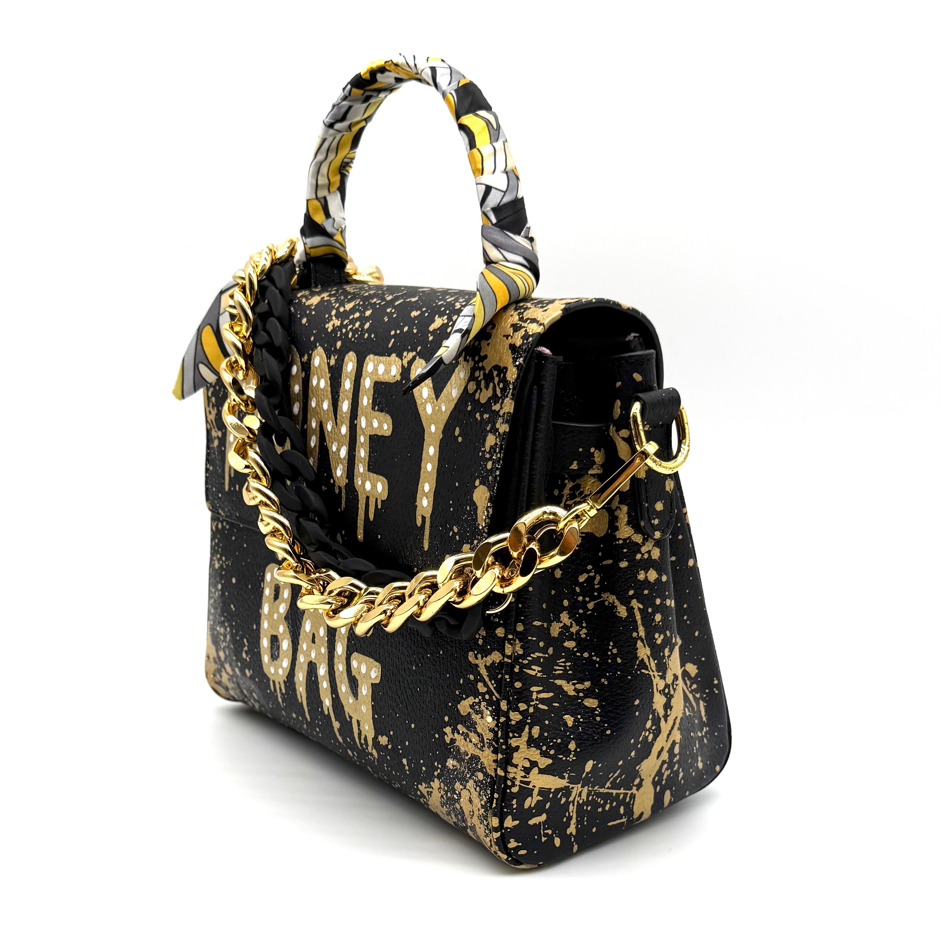 Anca Barbu Vicky Black Money Bag