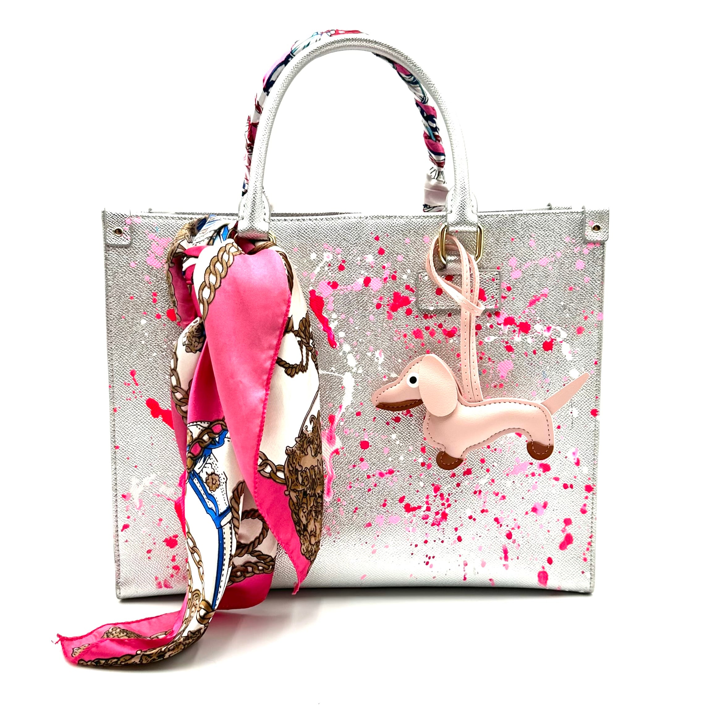 Anca Barbu Nicole Silver Bag, The Struggle Is Real
