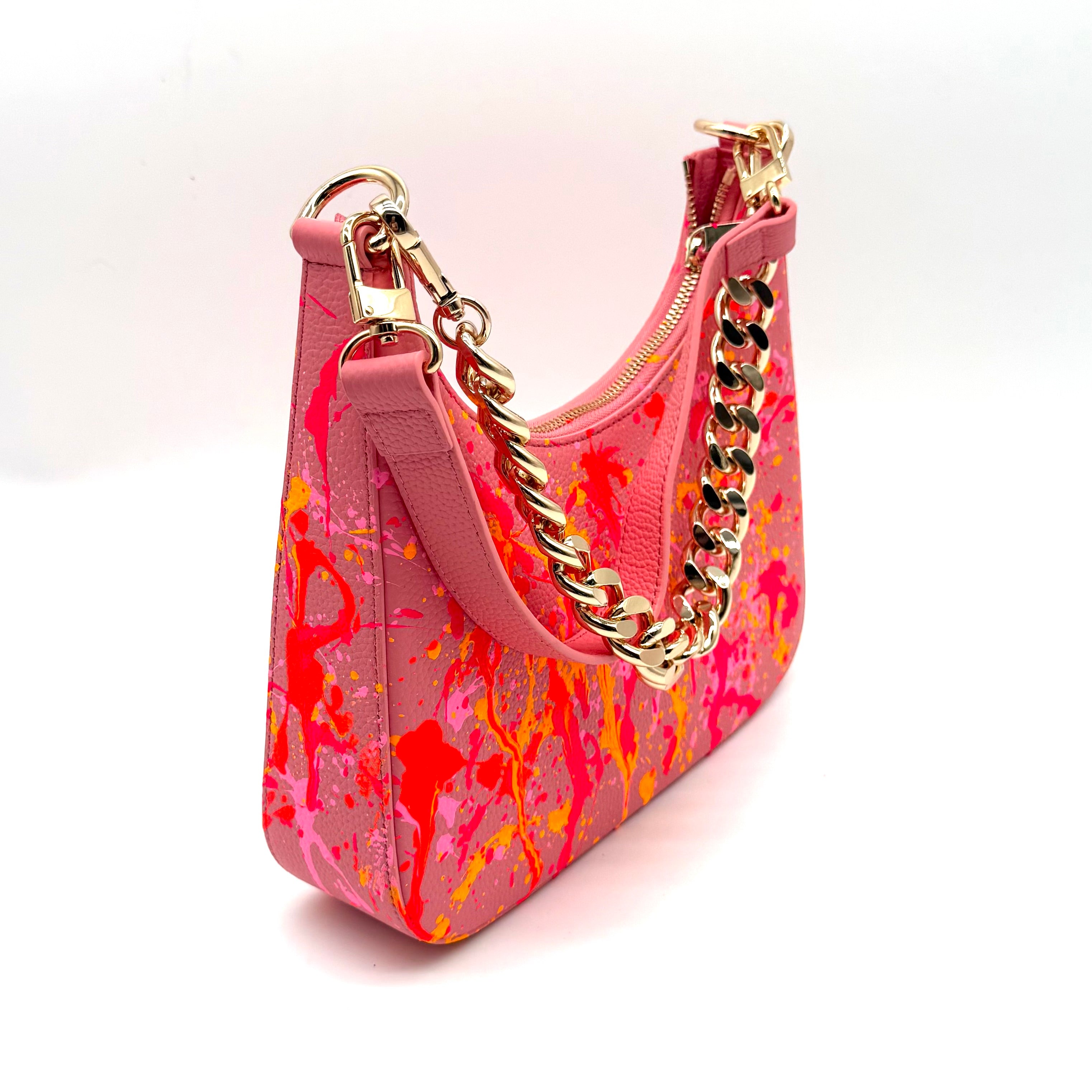 Anca Barbu Mika Pink “Orange and pink splashes”