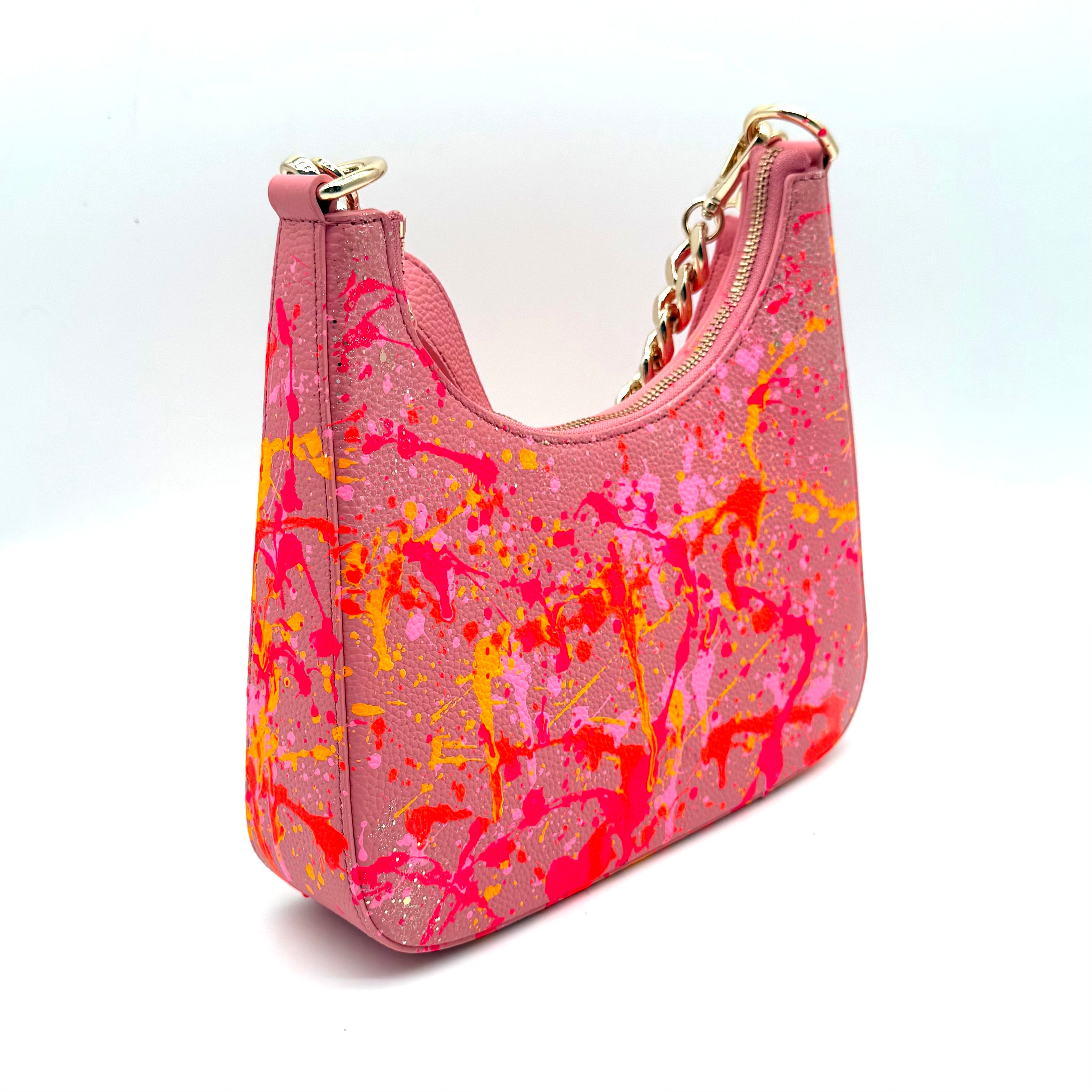 Anca Barbu Mika Pink “Orange and pink splashes”
