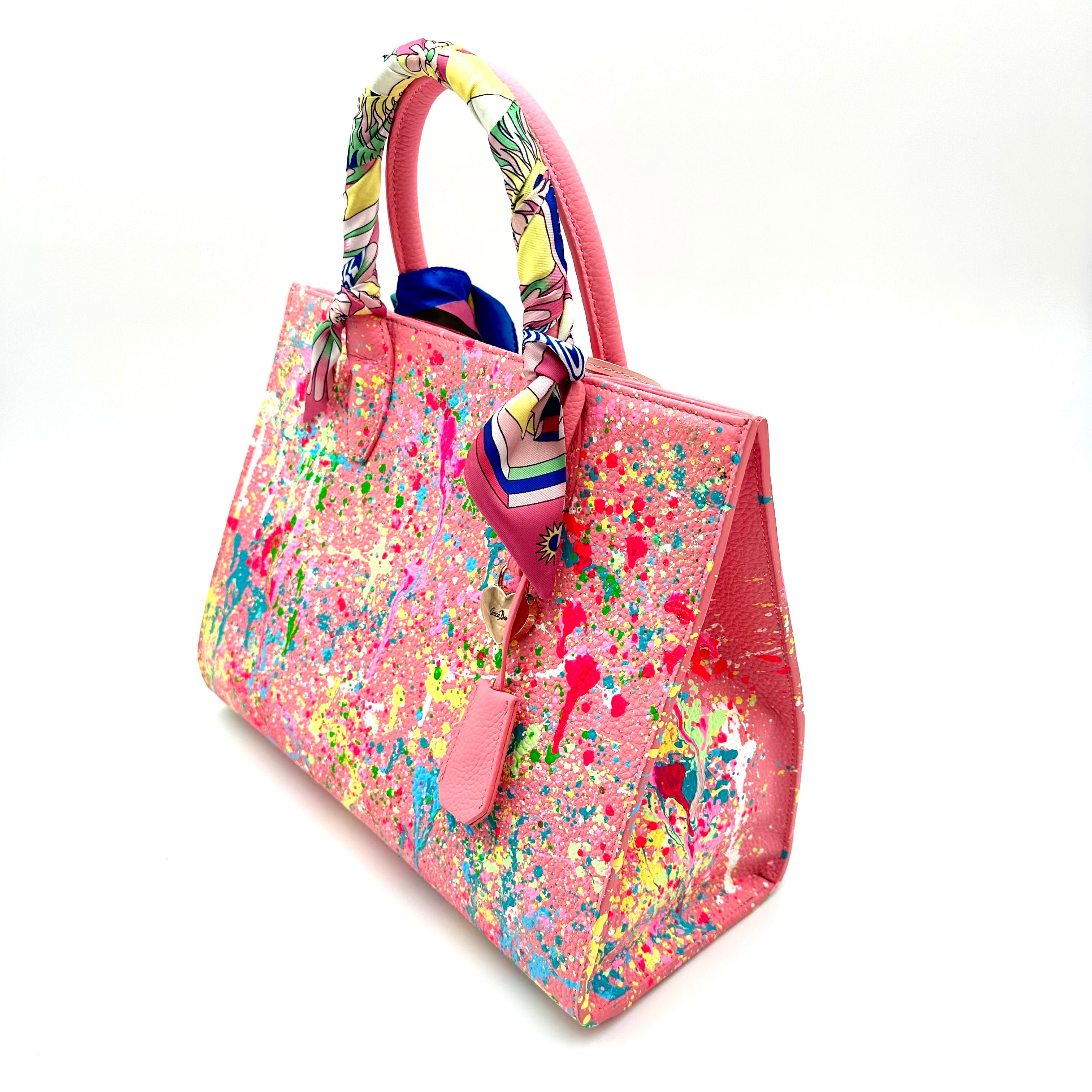 Anca Barbu Sophia Bag, Splashes, Pastel