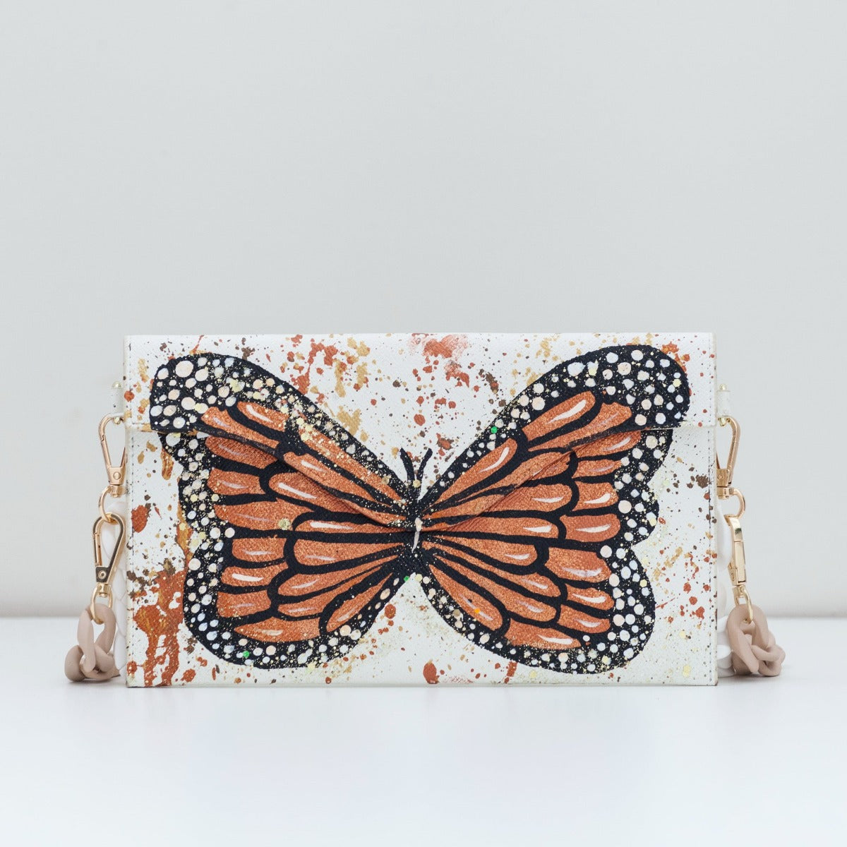 Anca Barbu Sabrina Bag, Butterfly, Copper