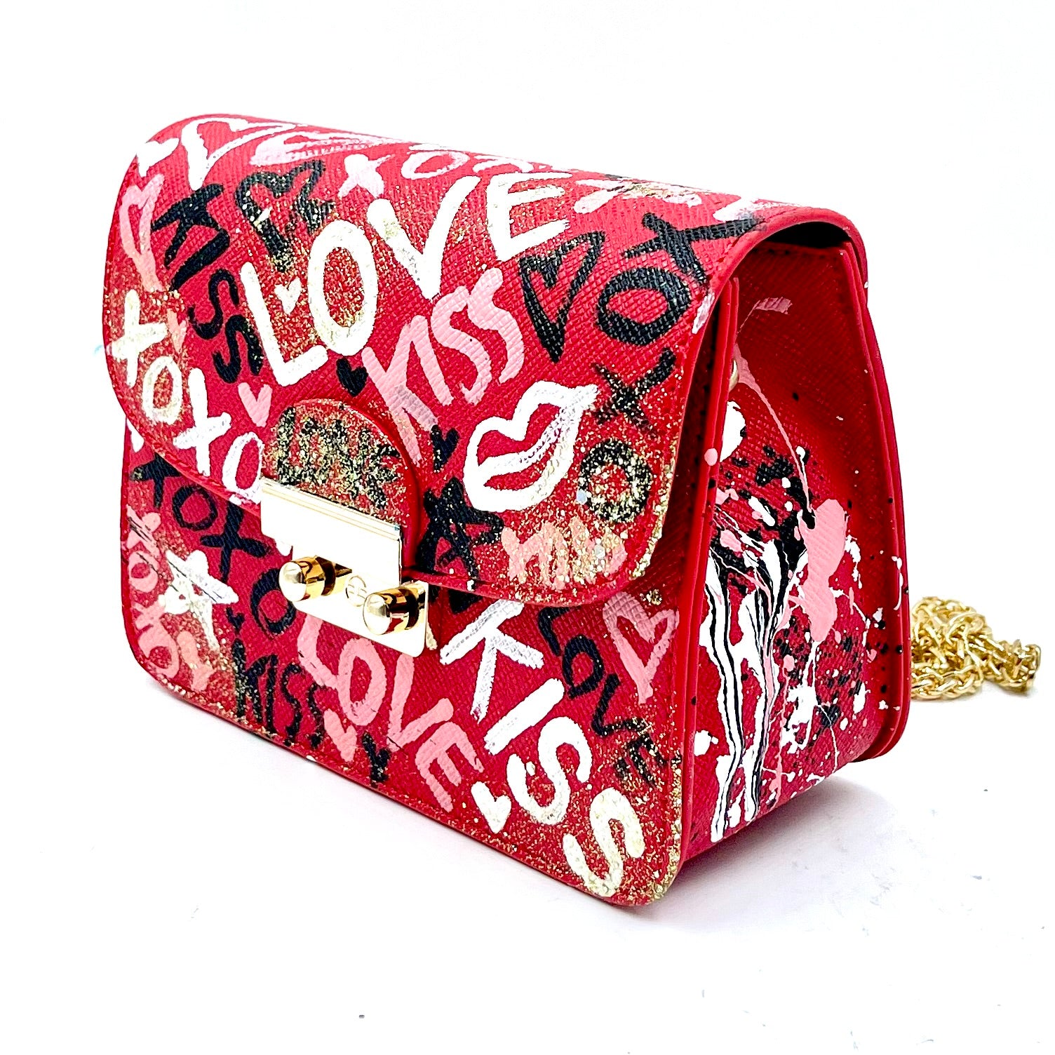 Anca Barbu Carolina Bag, Love Graffiti