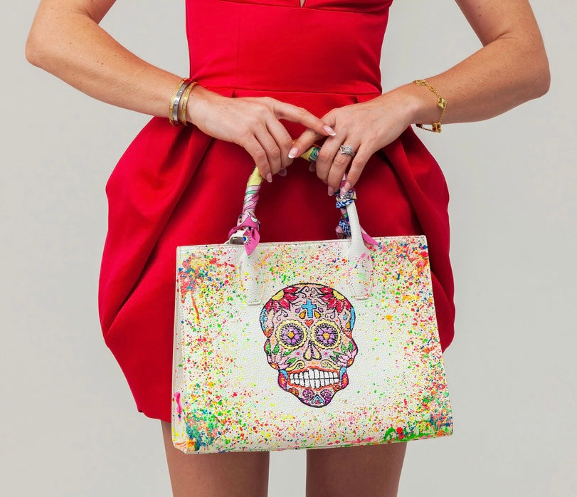 Anca Barbu Sophia Bag, Candy Skull