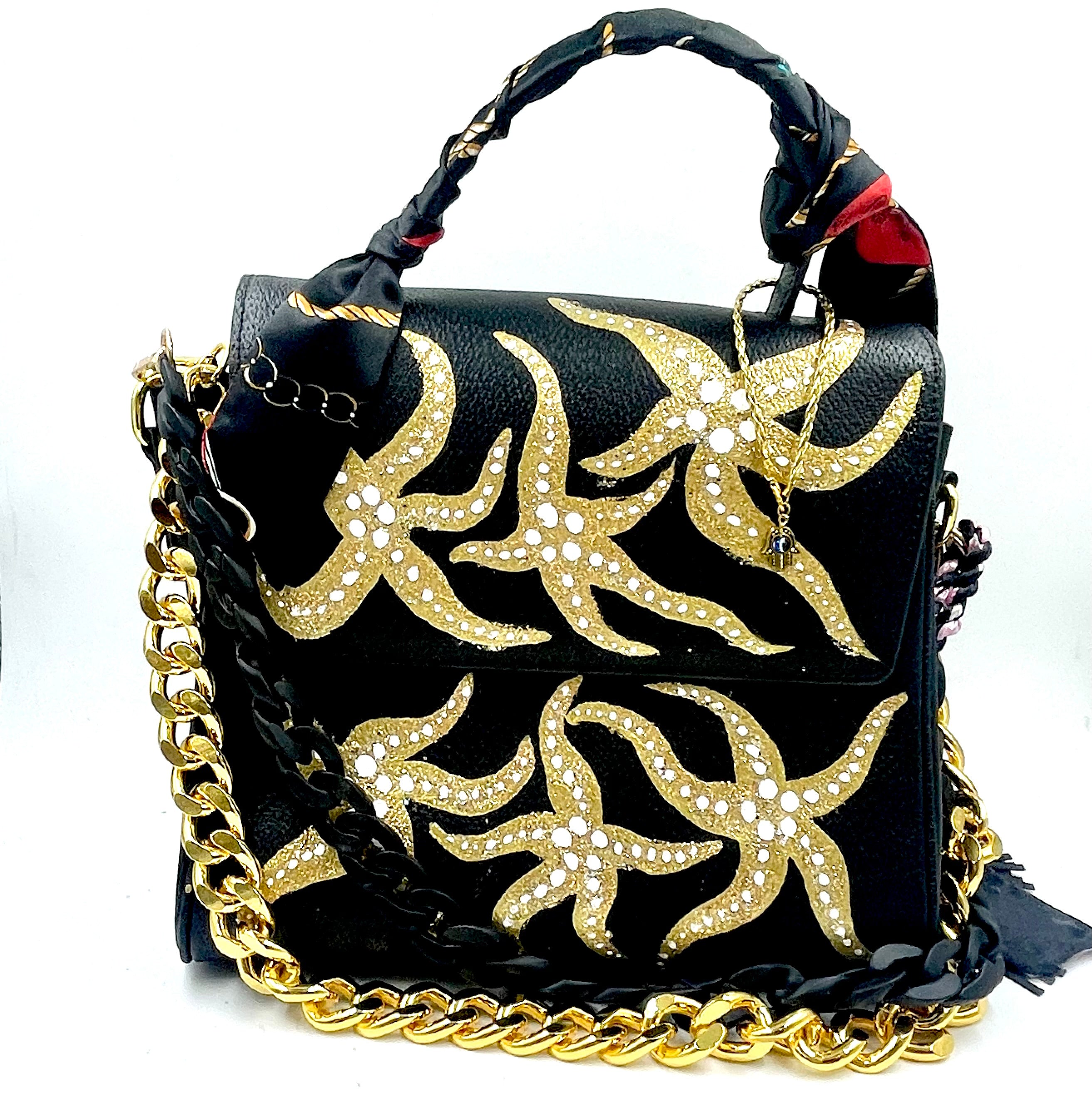 Anca Barbu Vicky Bag, Starfish, Gold