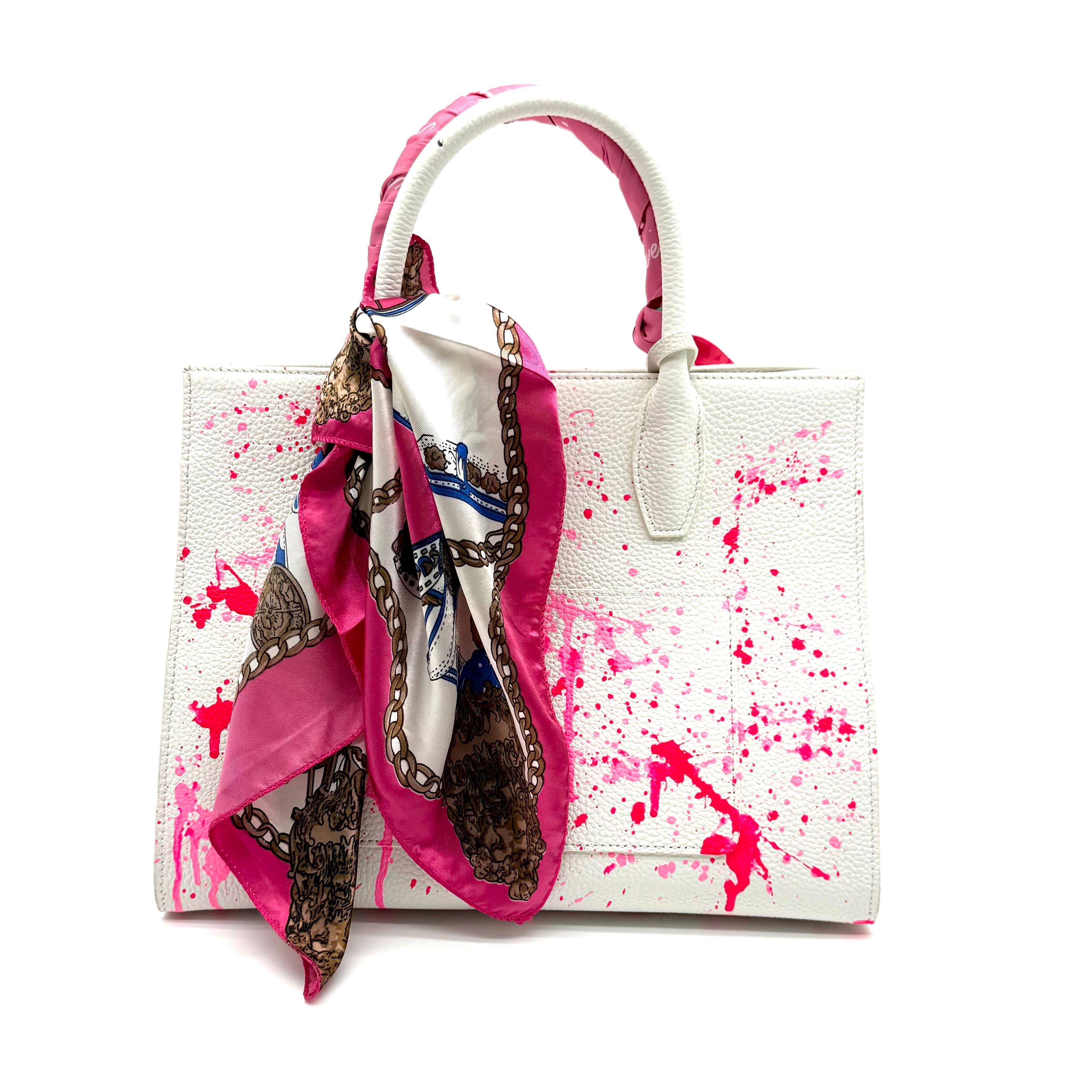 Anca Barbu Sophia White “Pink Orchid”