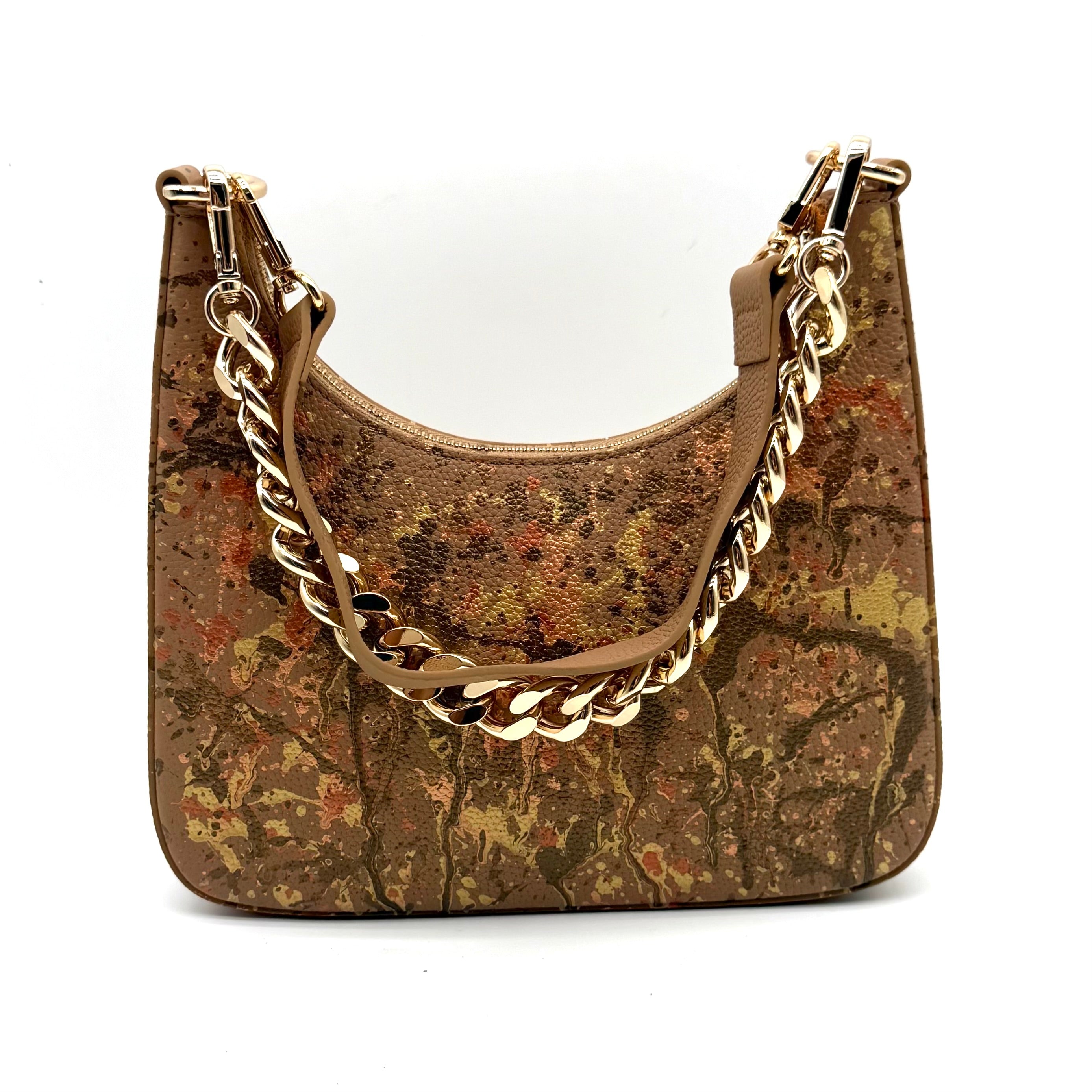 Anca Barbu Mika taupe “Fall Splashes”