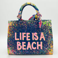Thumbnail for Anca Barbu Sophia Bag, Life is a Beach, Pastel