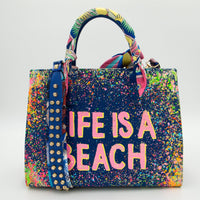 Thumbnail for Anca Barbu Sophia Bag, Life is a Beach, Pastel