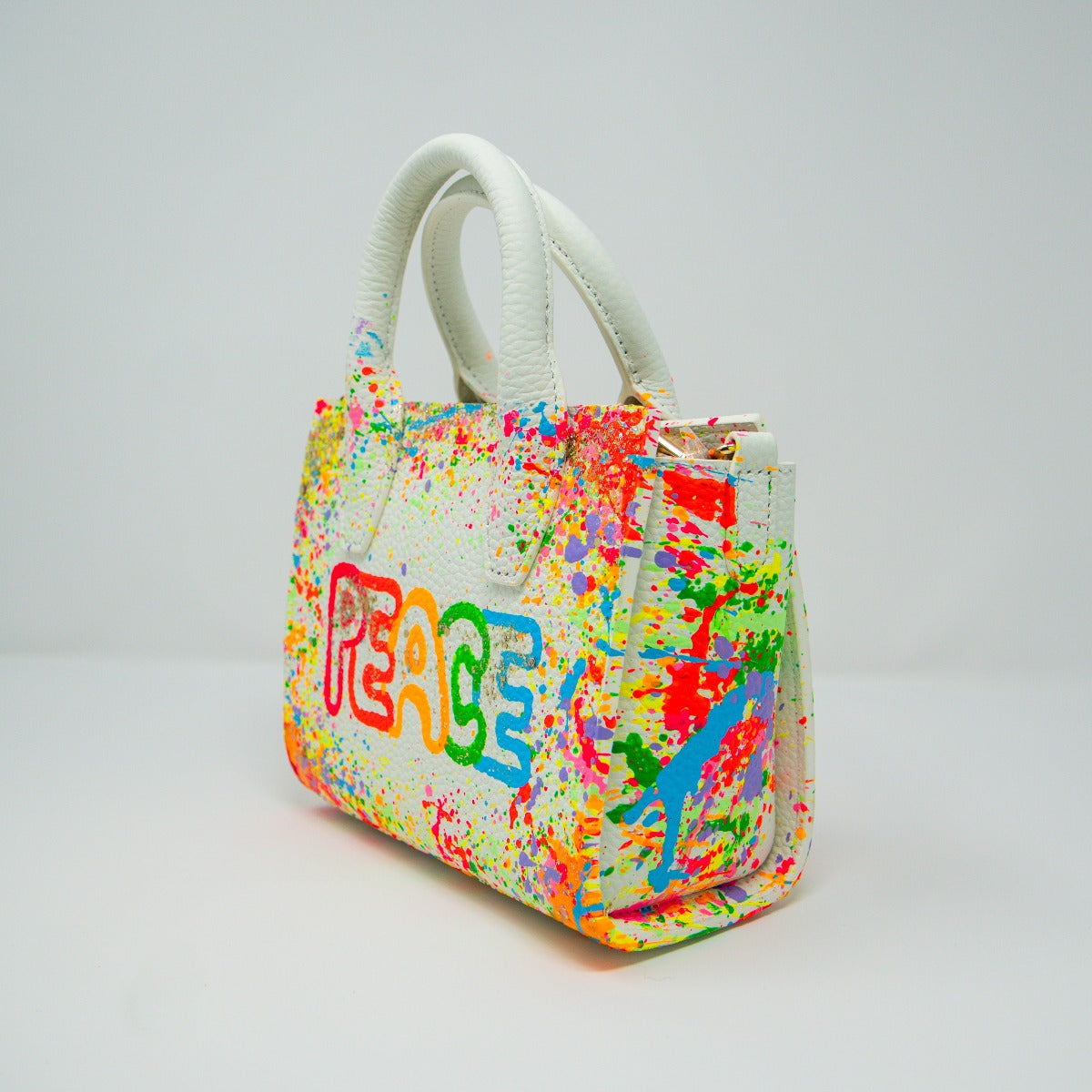Anca Barbu Camila Bag, PEACE, Bright