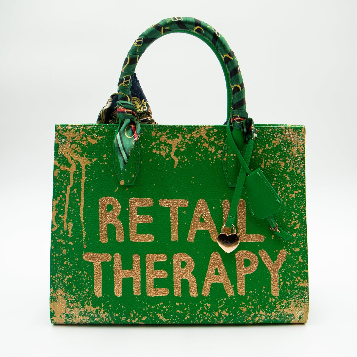 Anca Barbu Sophia Bag, Retail Therapy, Gold