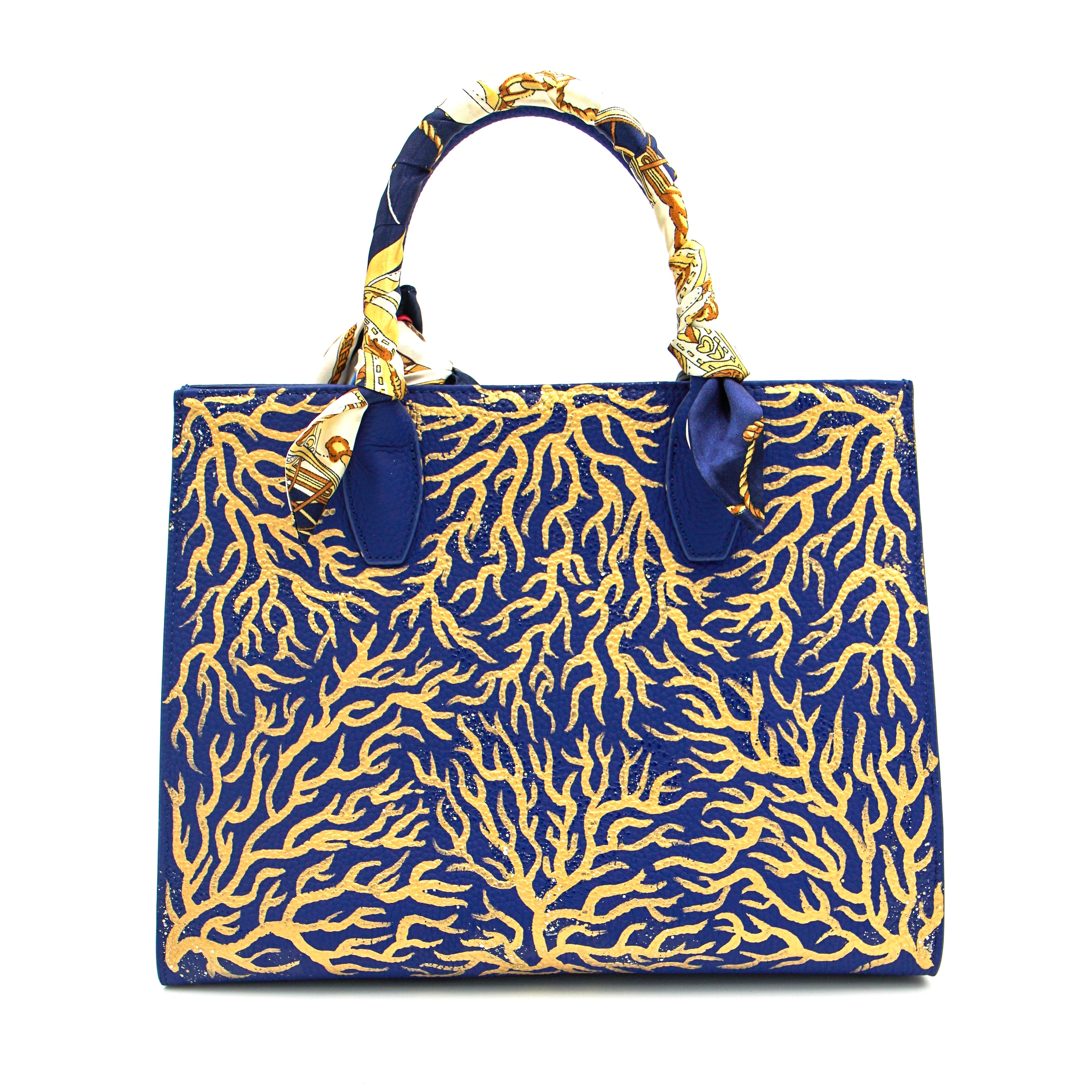 Anca Barbu Sophia Bag, Coral Reef, Gold