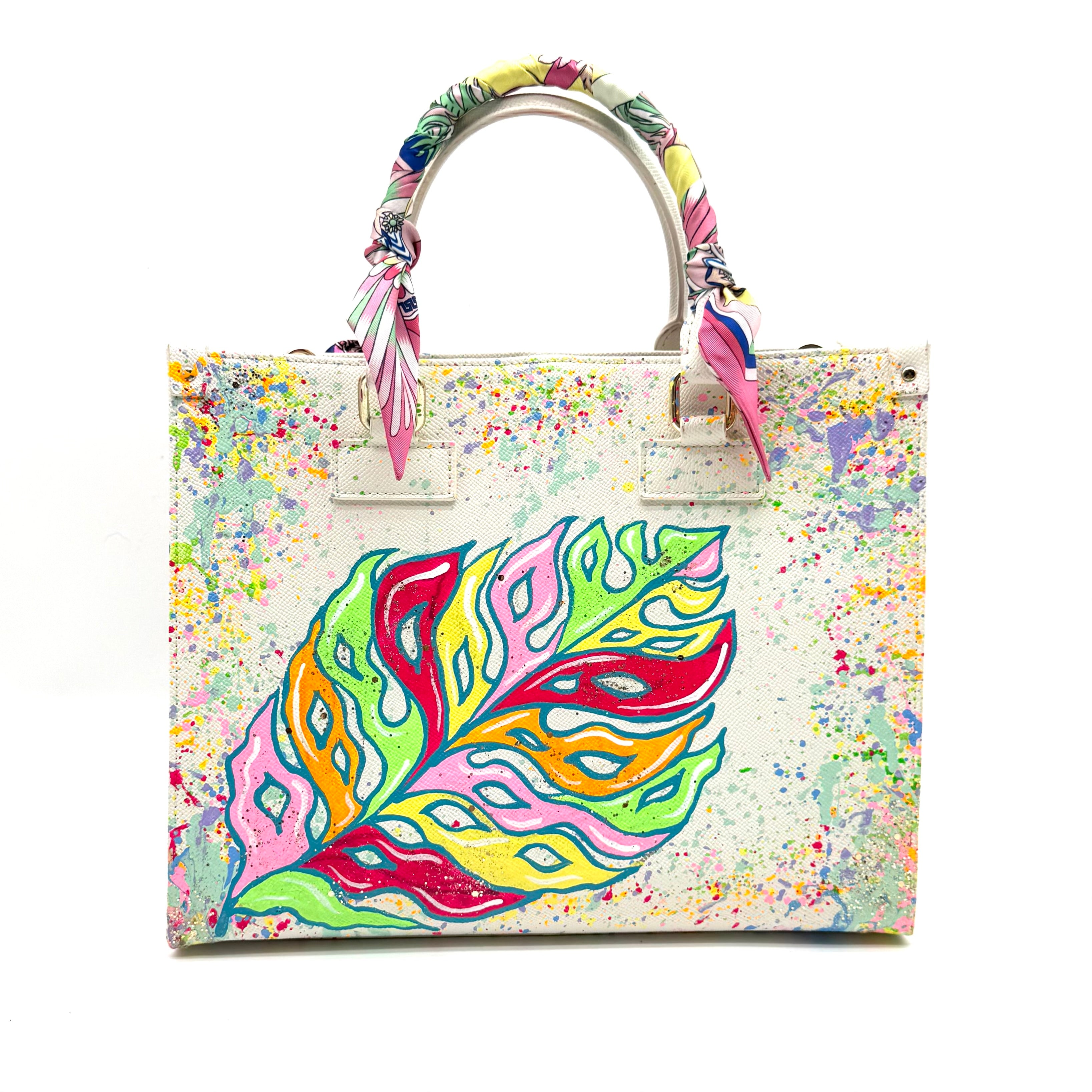 Anca Barbu Nicole White “Colorful Leaf”