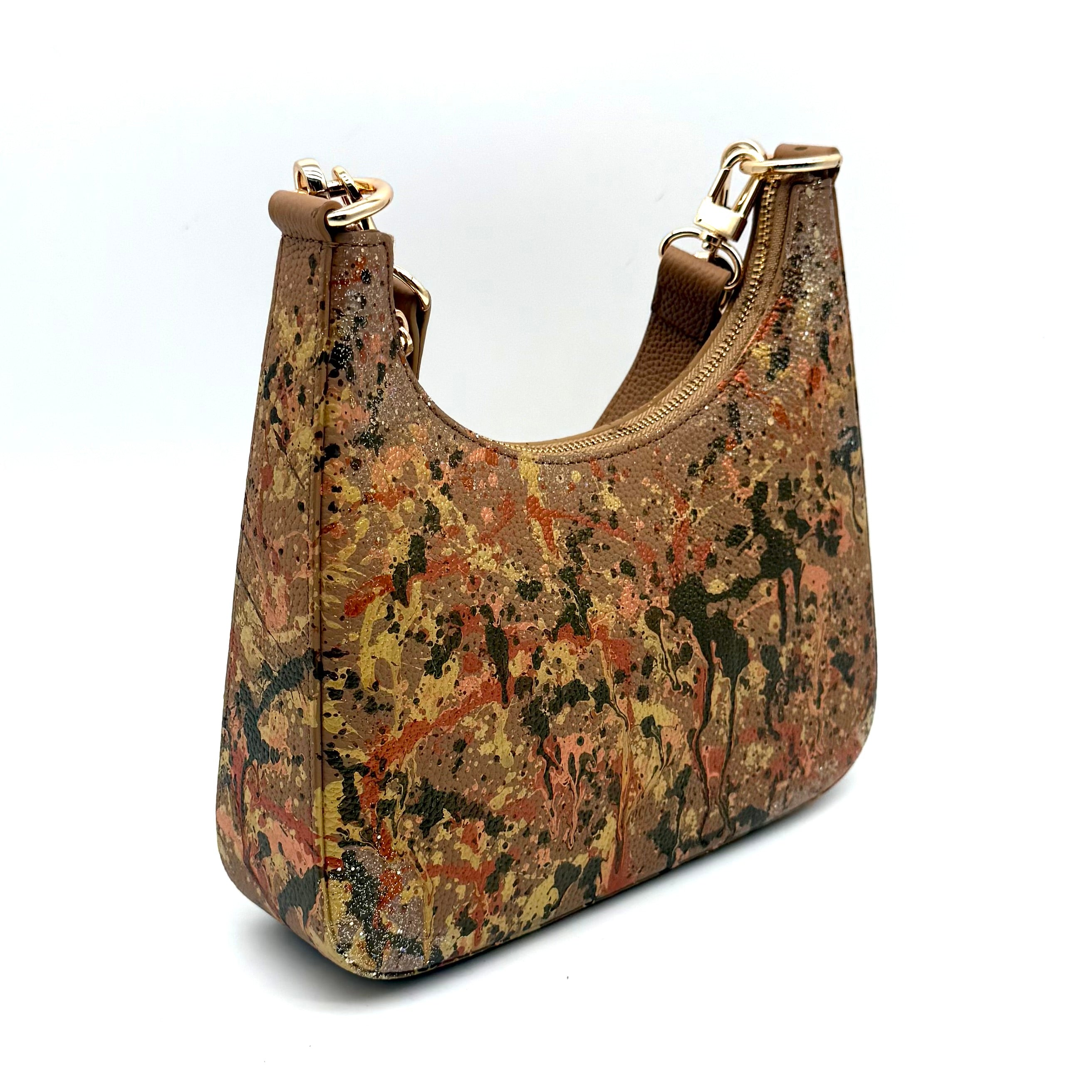 Anca Barbu Mika taupe “Fall Splashes”