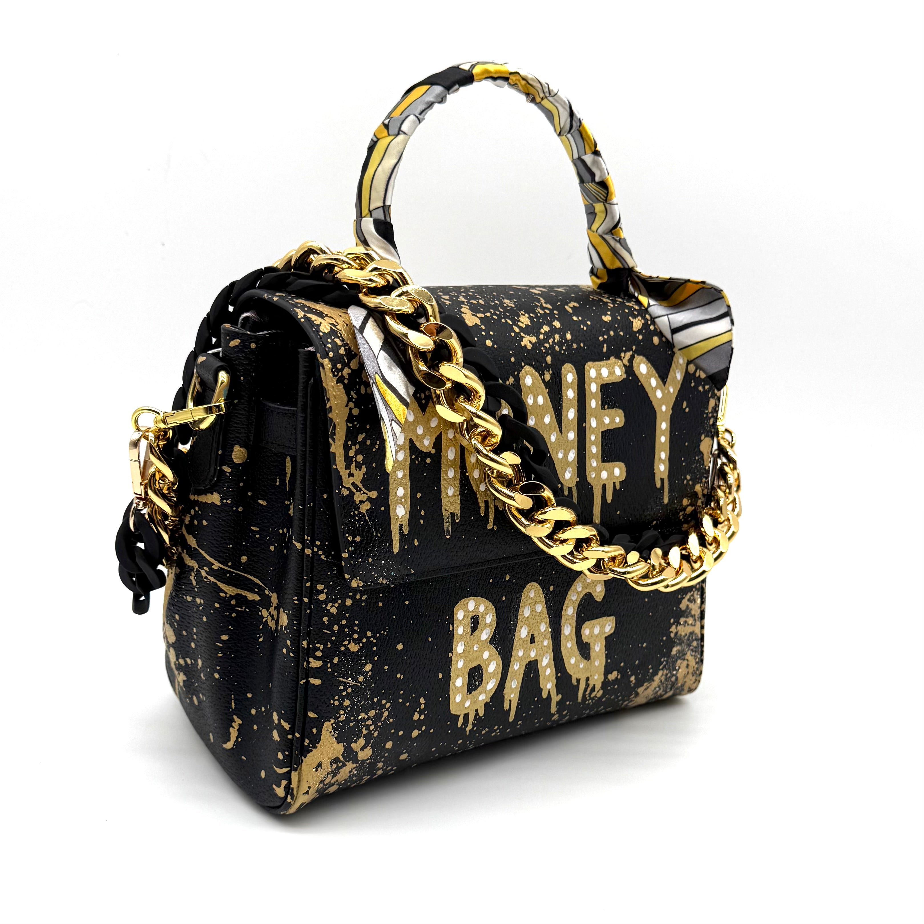Anca Barbu Vicky Black Money Bag