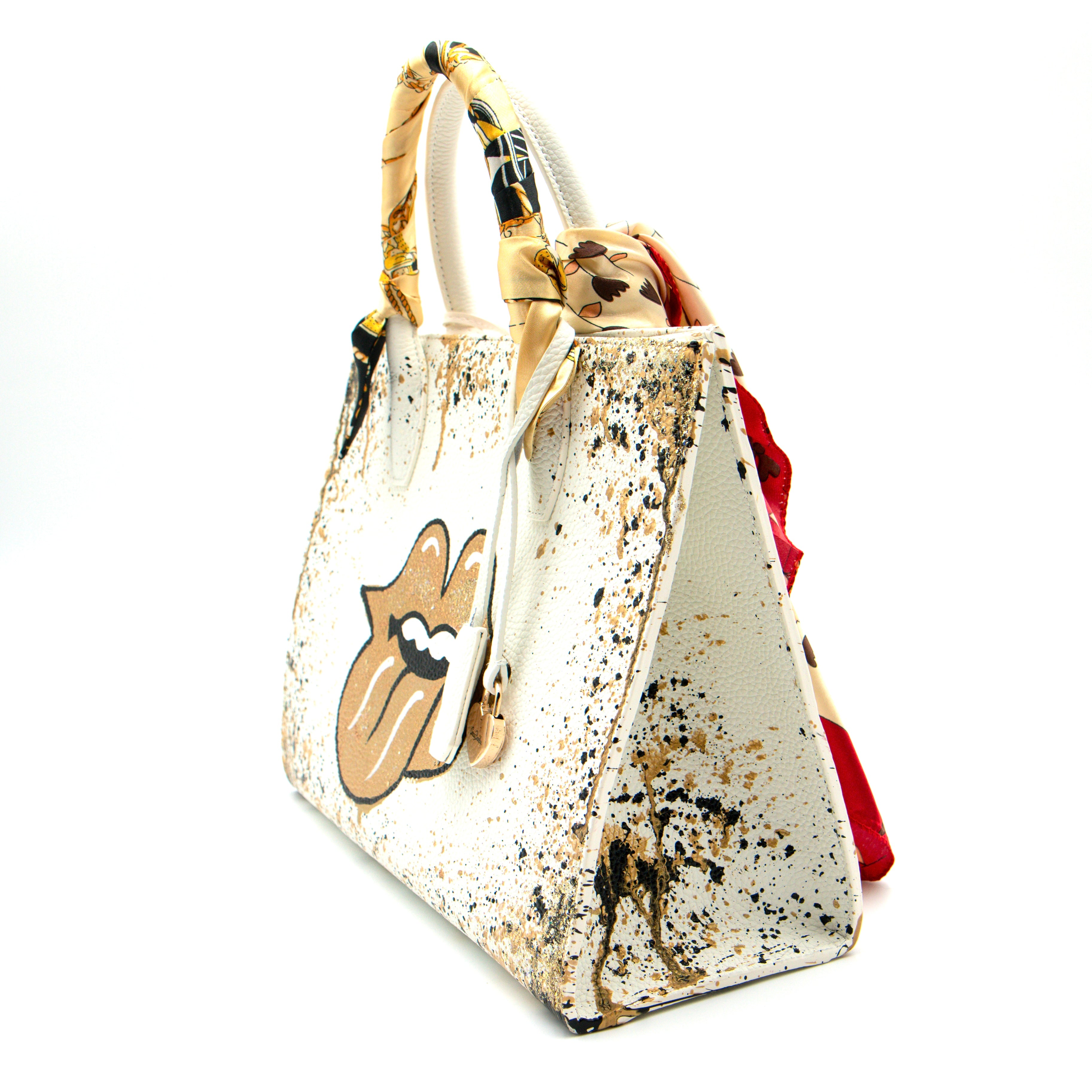 Anca Barbu Sophia Bag, Gold Tongue