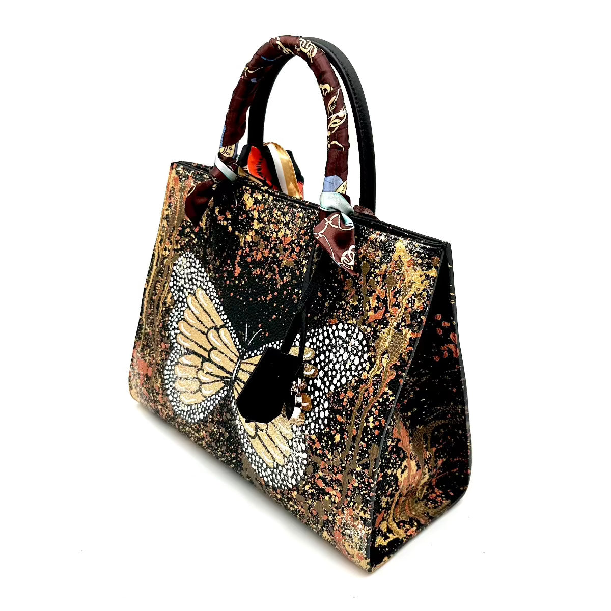 Anca Barbu Sophia Bag, Butterfly, Gold
