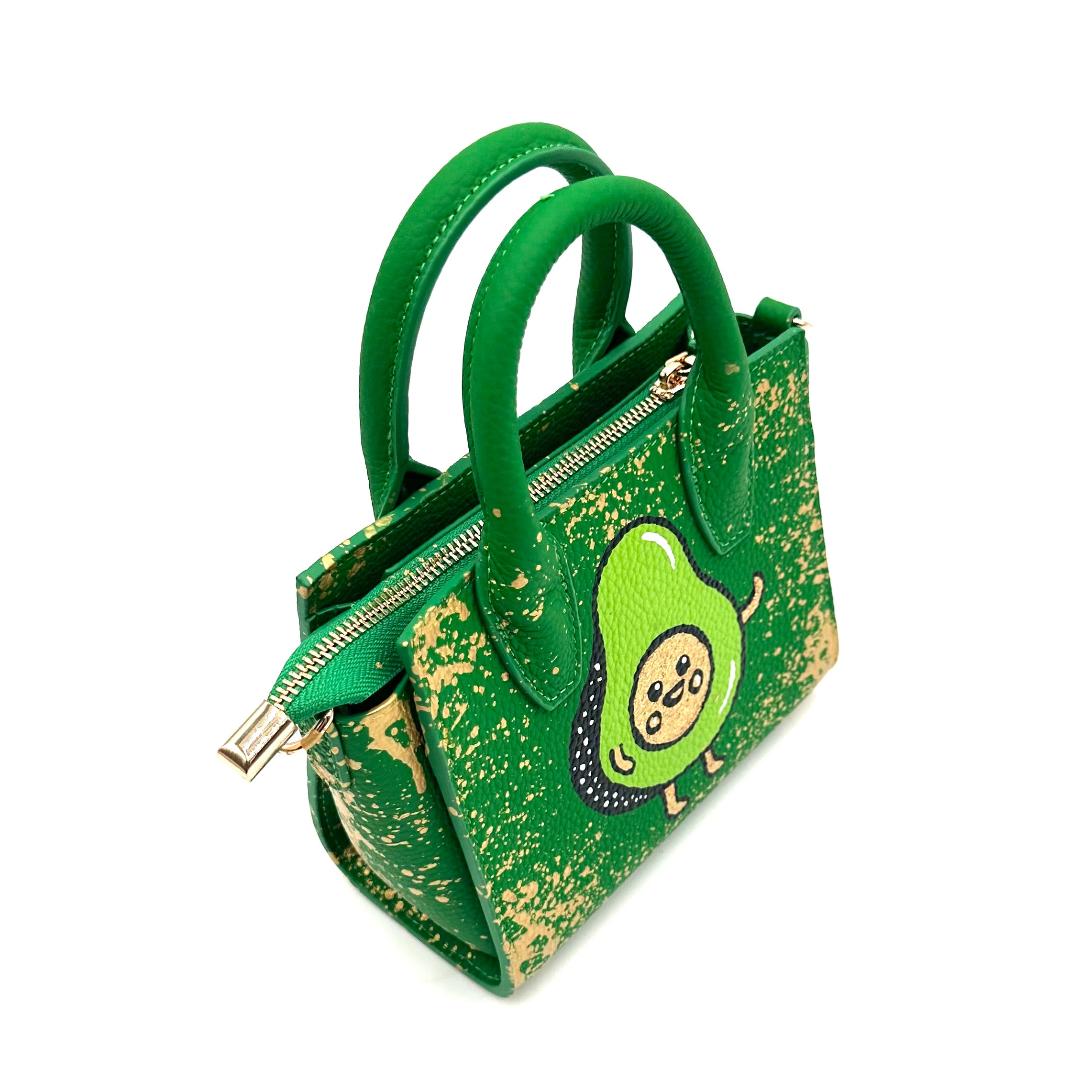Anca Barbu Camila Green Bag, Avocado